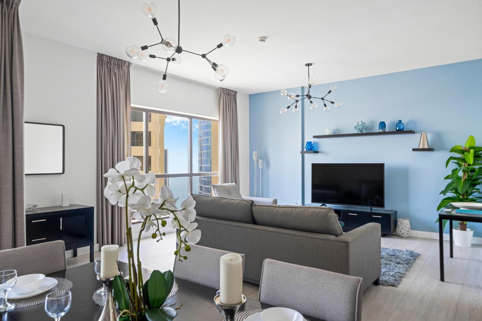 Apartemen 2br Marina View Luxury Dubai