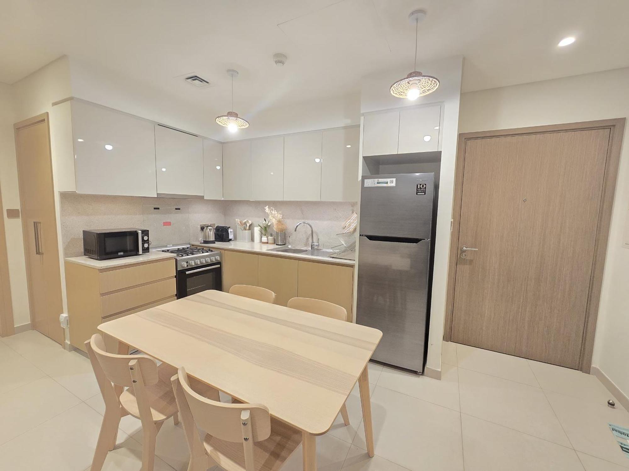 1 Bedroom High Floor With Stunning Night View-3 Mint Walk To Mall & Burj Khalifa Apartament