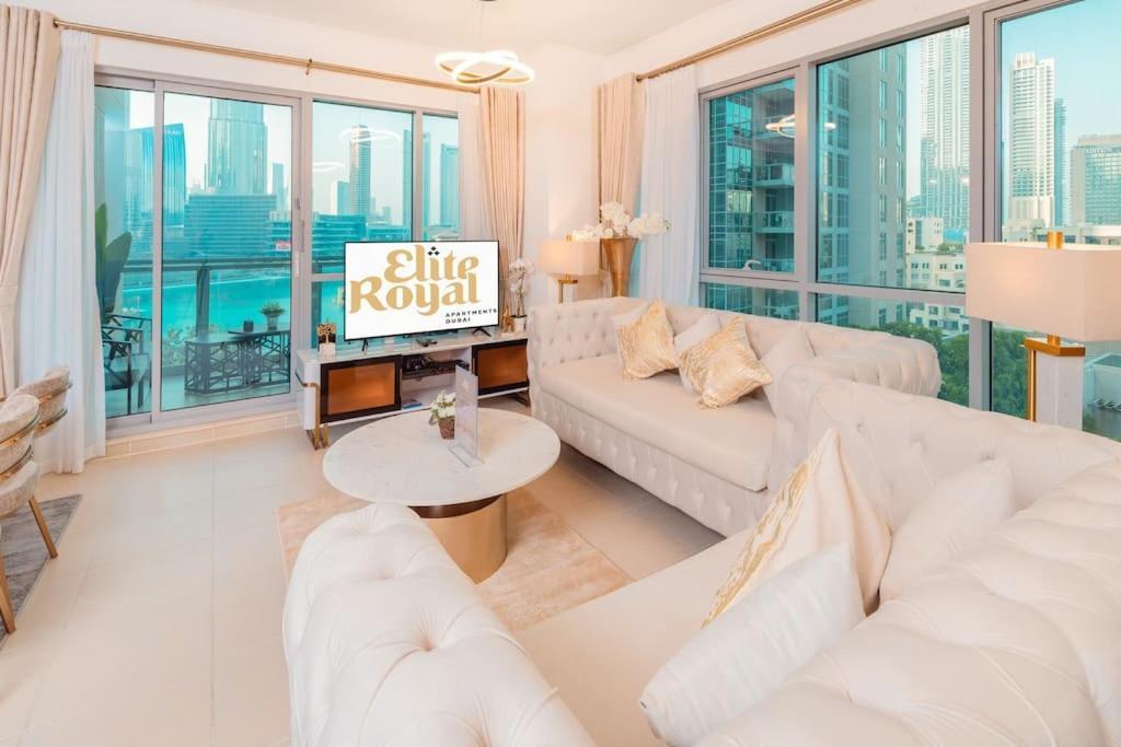 Appartamento Elite Royal - Full Burj Khalifa & Fountain View - Luxurious - Viceroy *