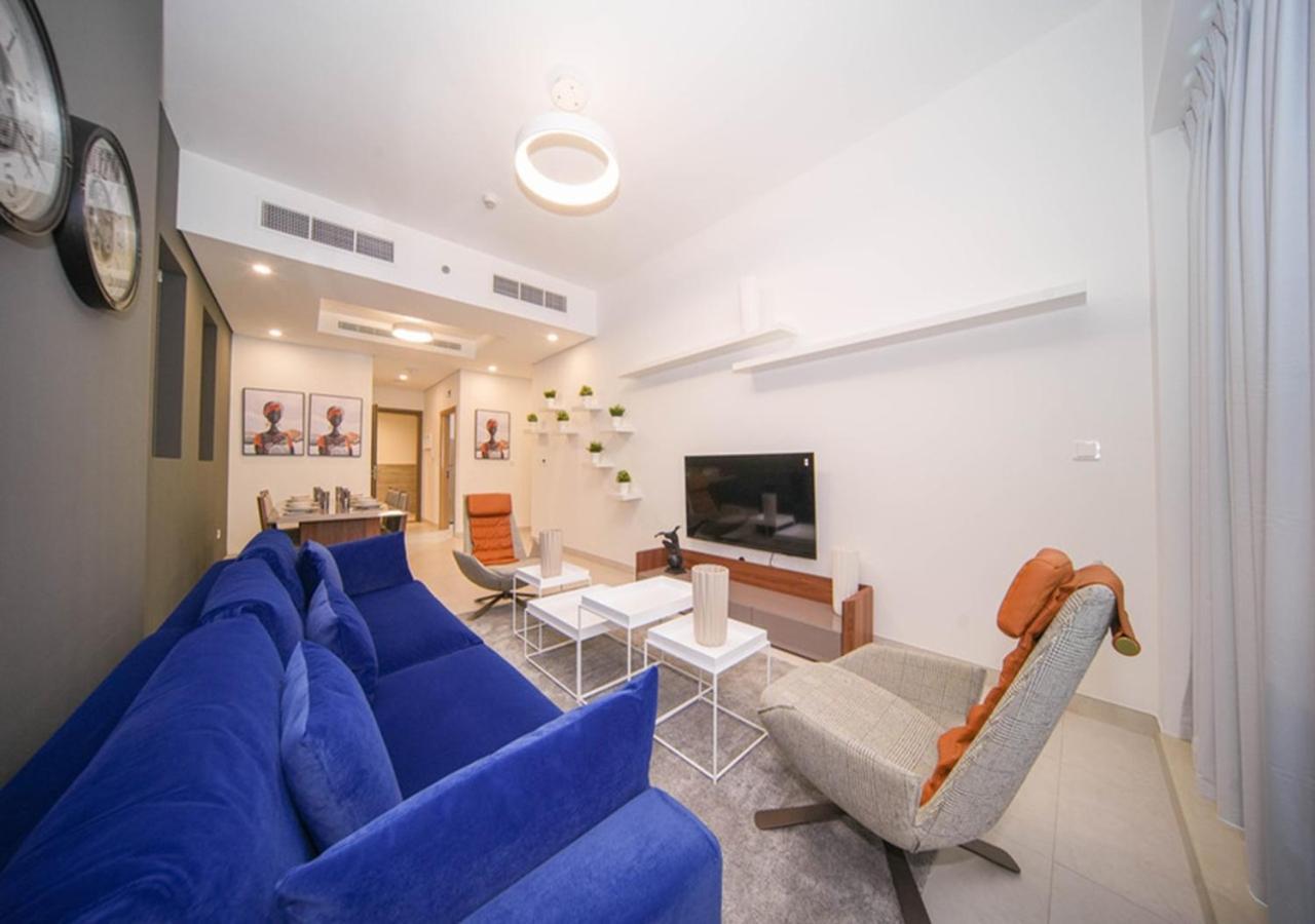 Elegant 2br View With Rooftop Pool The Bay Apartamento Dubái
