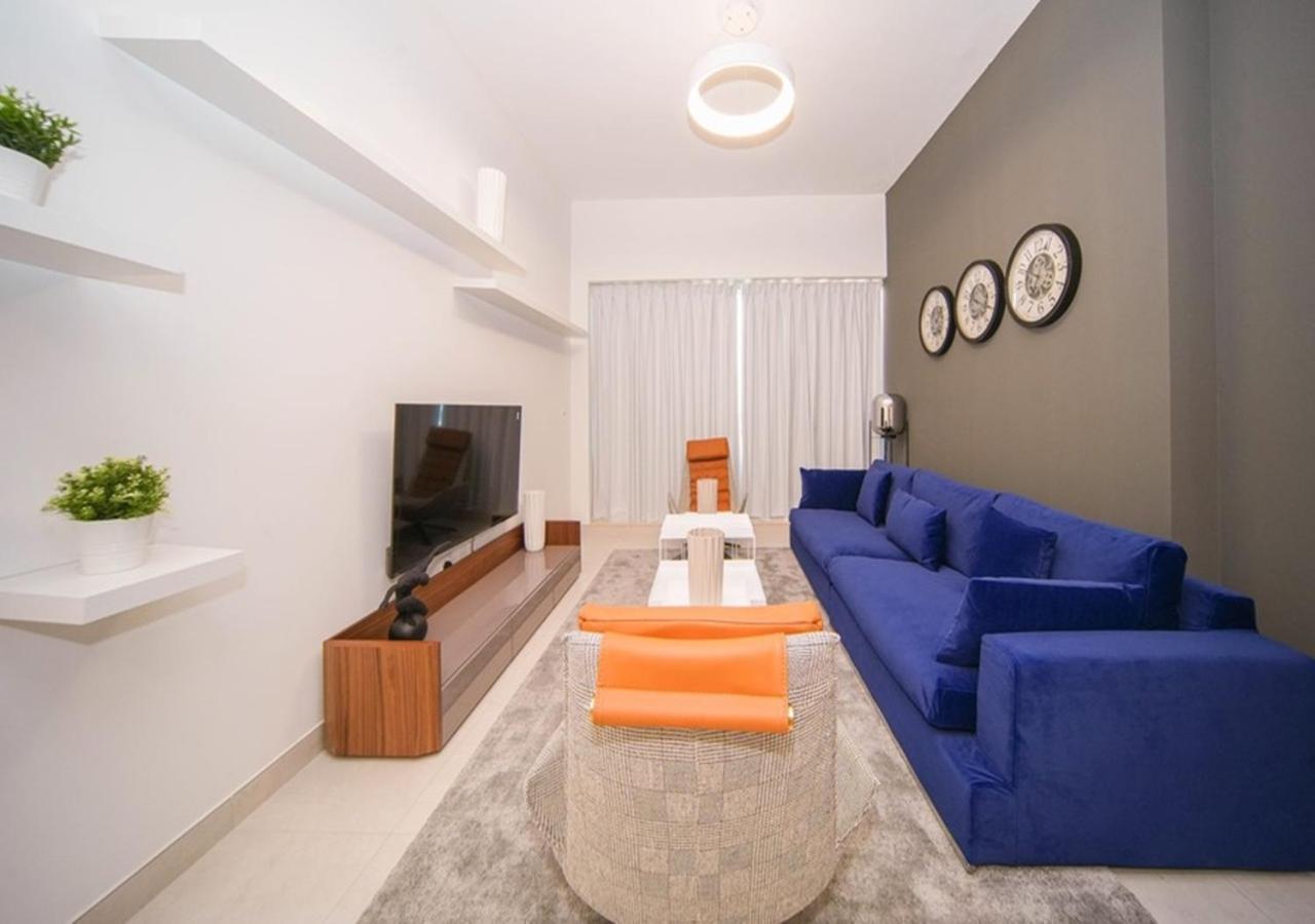 Elegant 2br View With Rooftop Pool The Bay * Dubái