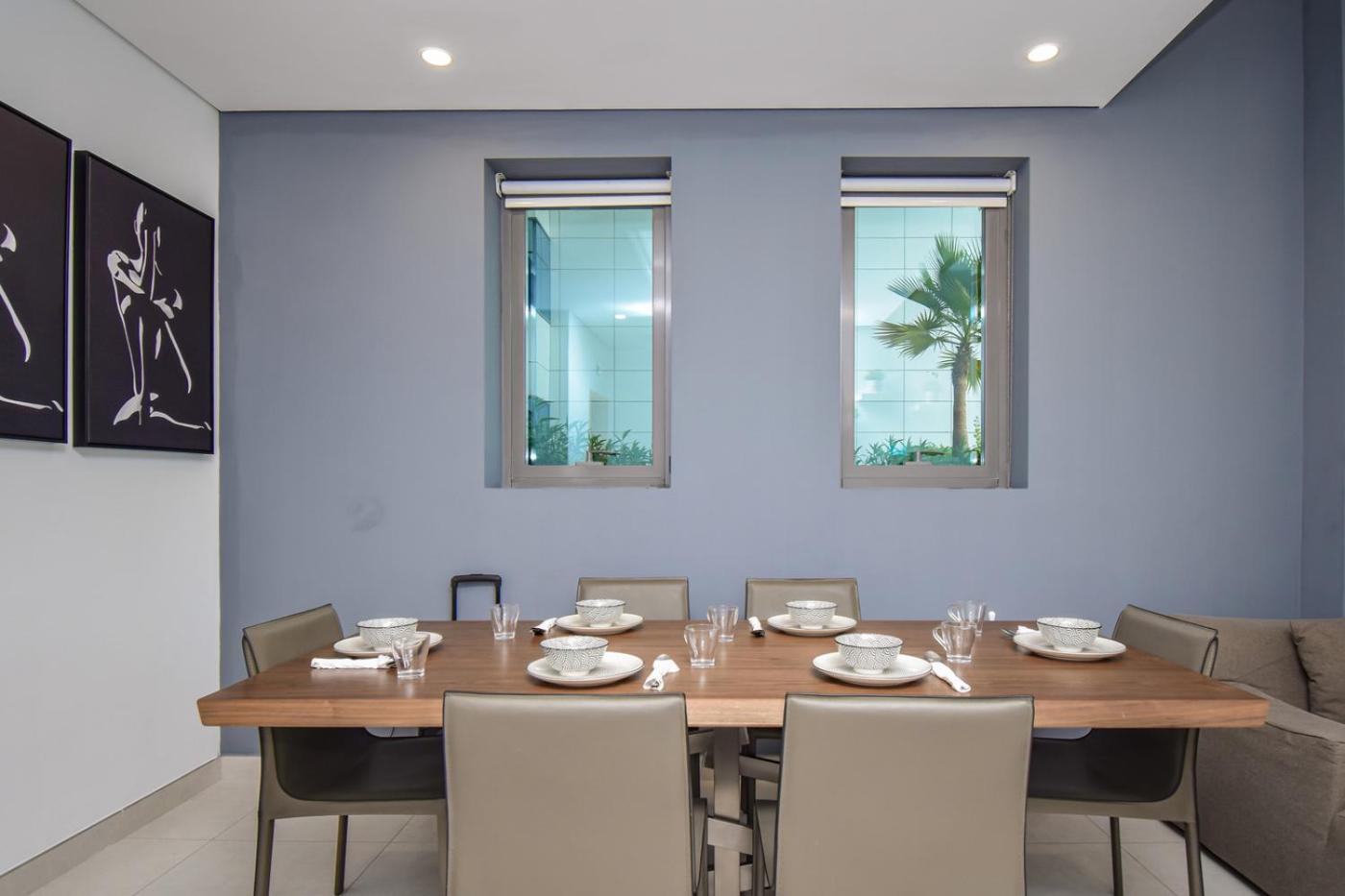 Elegant 2br View With Rooftop Pool The Bay Apartamento Dubái