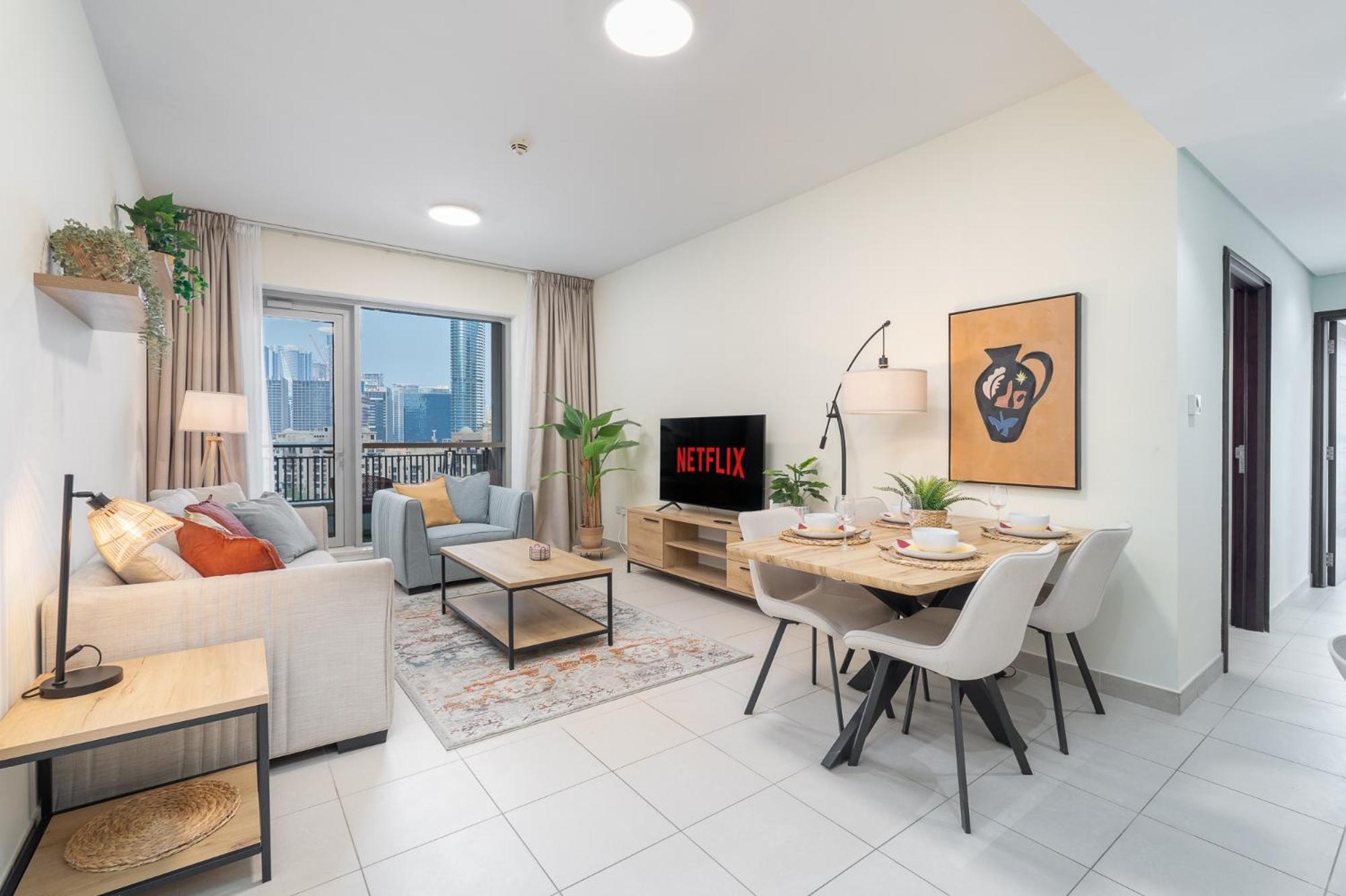 Appartement Boulevard 2 Br- Burj Khalifa-dubai Mall- Pool-gym