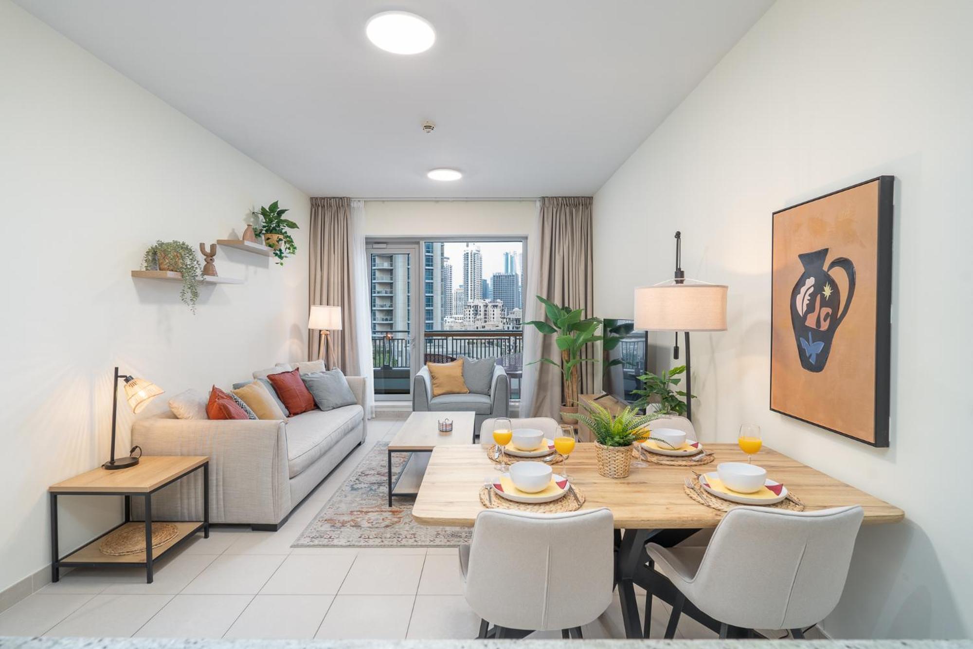 Boulevard 2 Br- Burj Khalifa-dubai Mall- Pool-gym Appartement Dubai