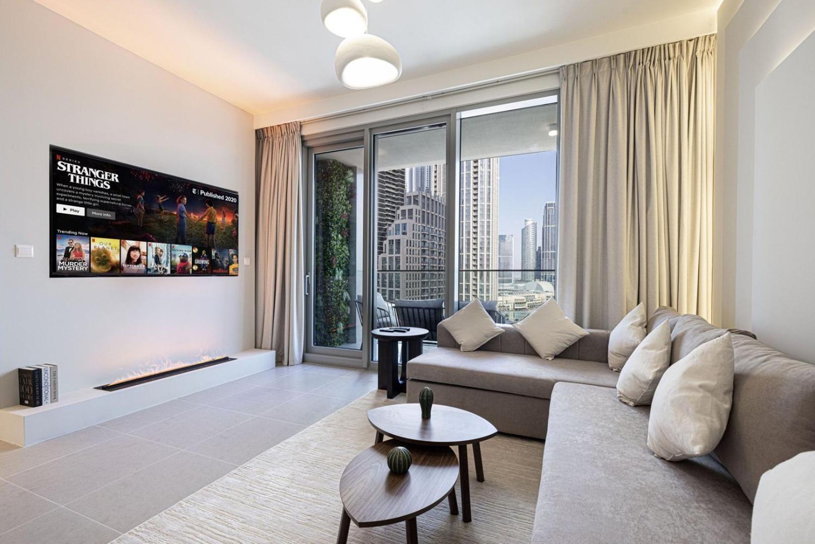 Luxe | Luxury 4br | Burj Khalifa & Fountain Views Apartamento