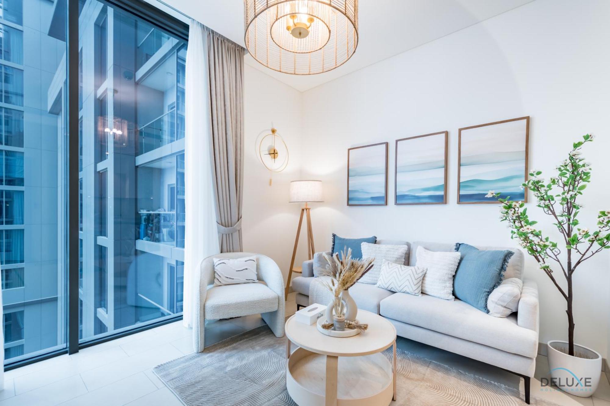 Chic 1br In Sobha Creek Vistas Reserve, Al Merkadh By Deluxe Homes *