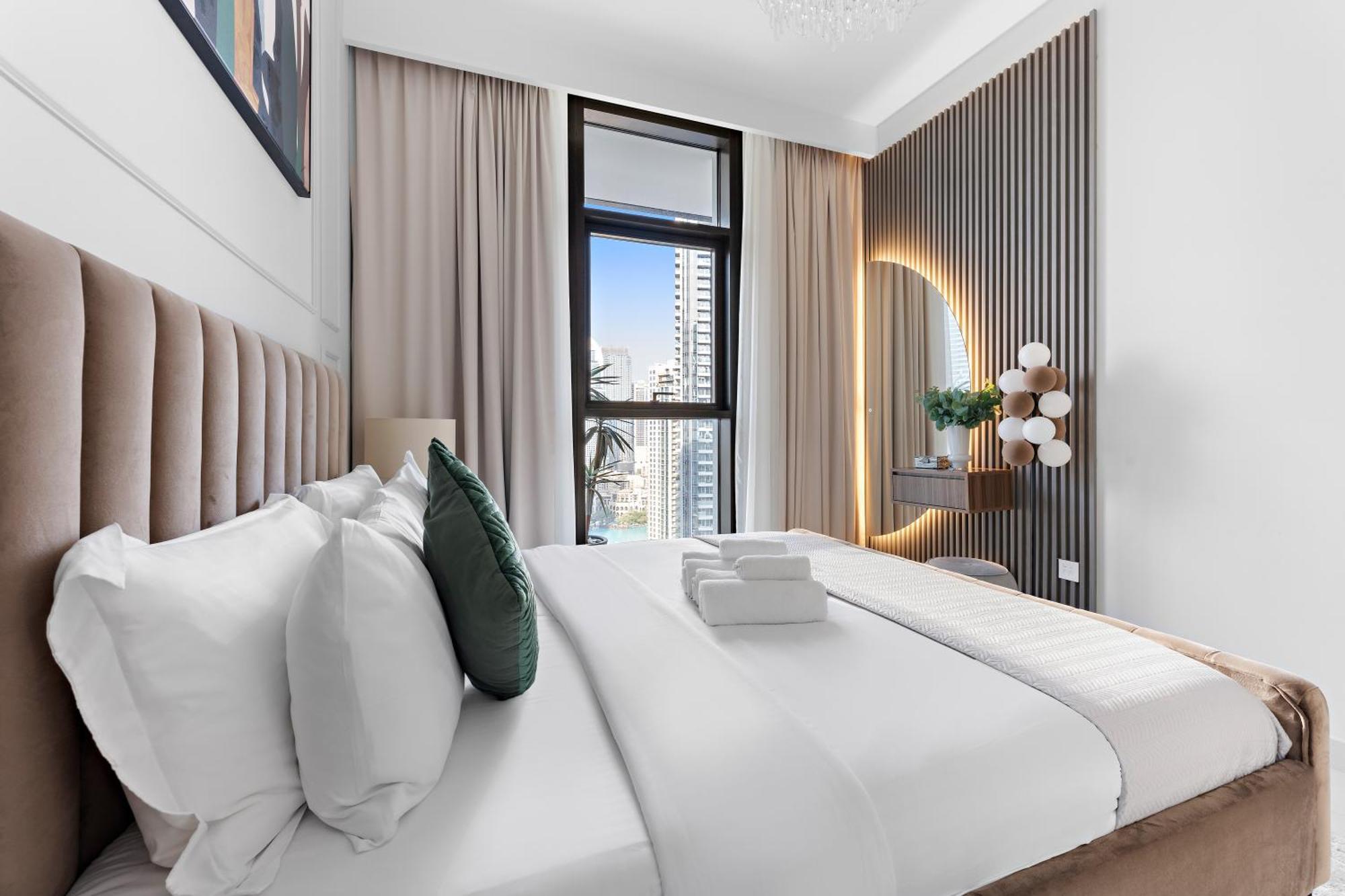 Stayis - 1 Bedroom Partial View Of Burj Khalifa