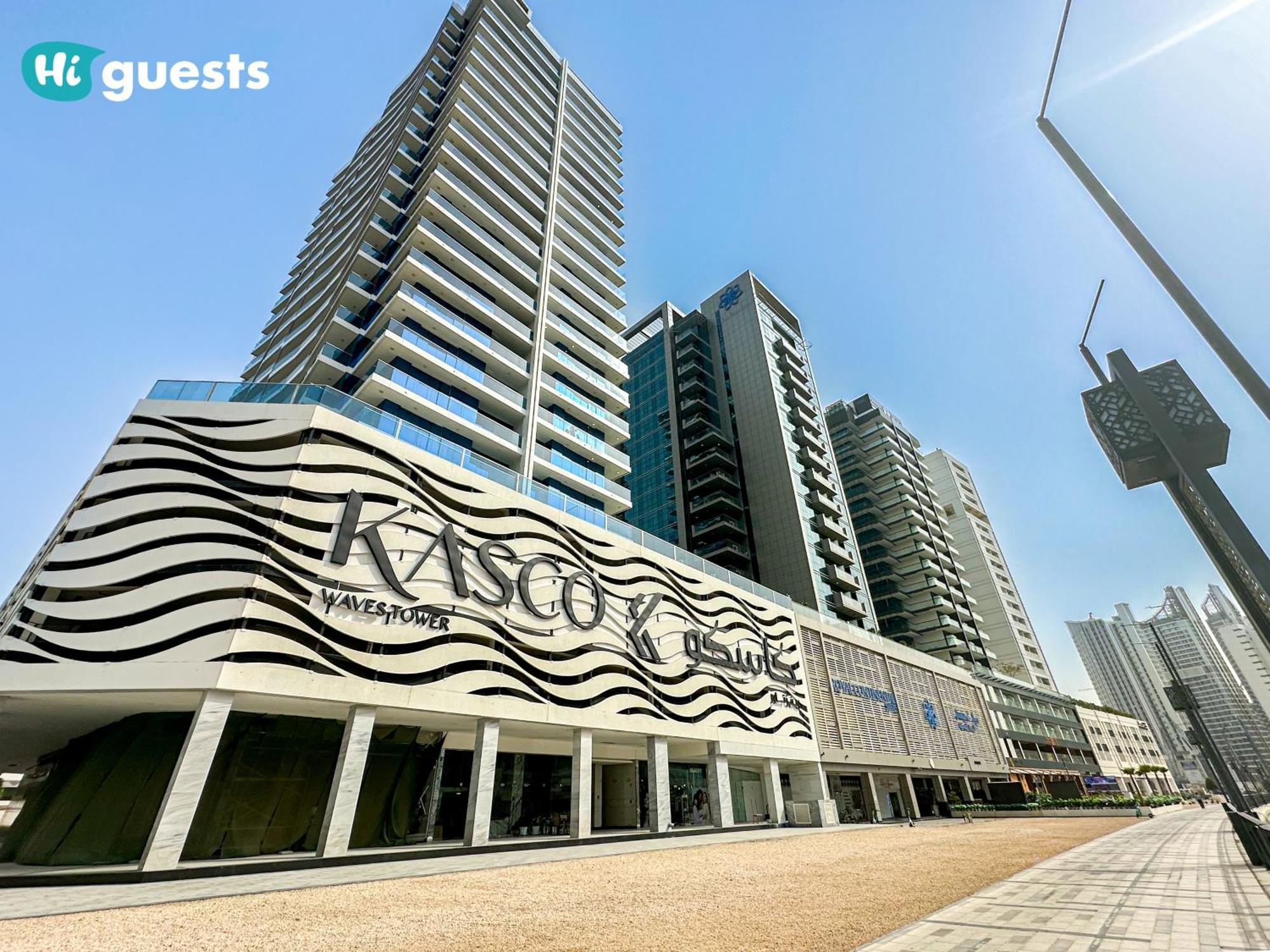 Appartement Higuests - Stylish Urban Escape In Waves Tower By Kasco Dubaï