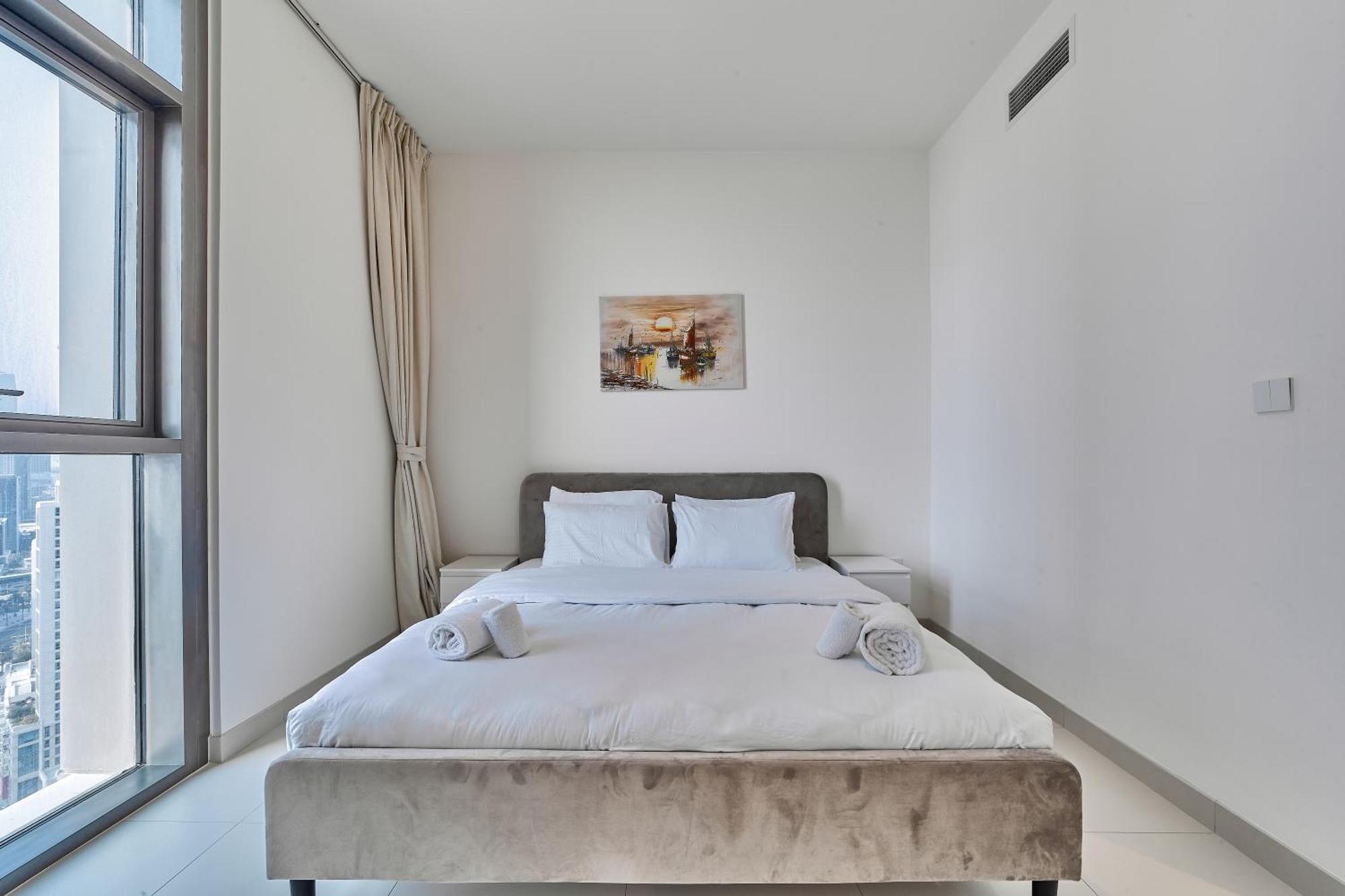 2br With Stunning Burj Khalifa & Fountain View Apartamento