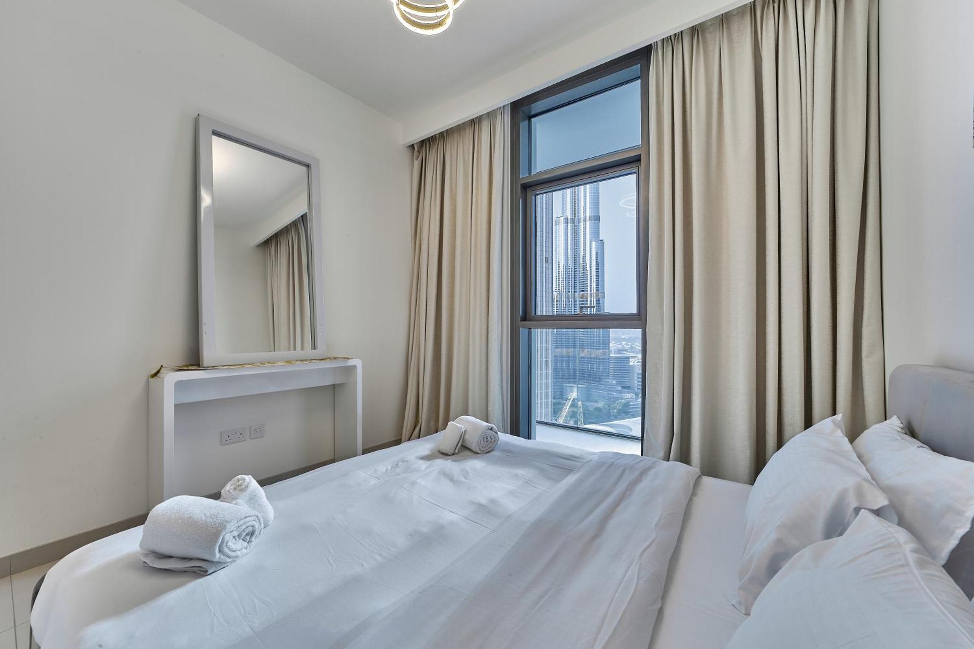 2br With Stunning Burj Khalifa & Fountain View Apartamento