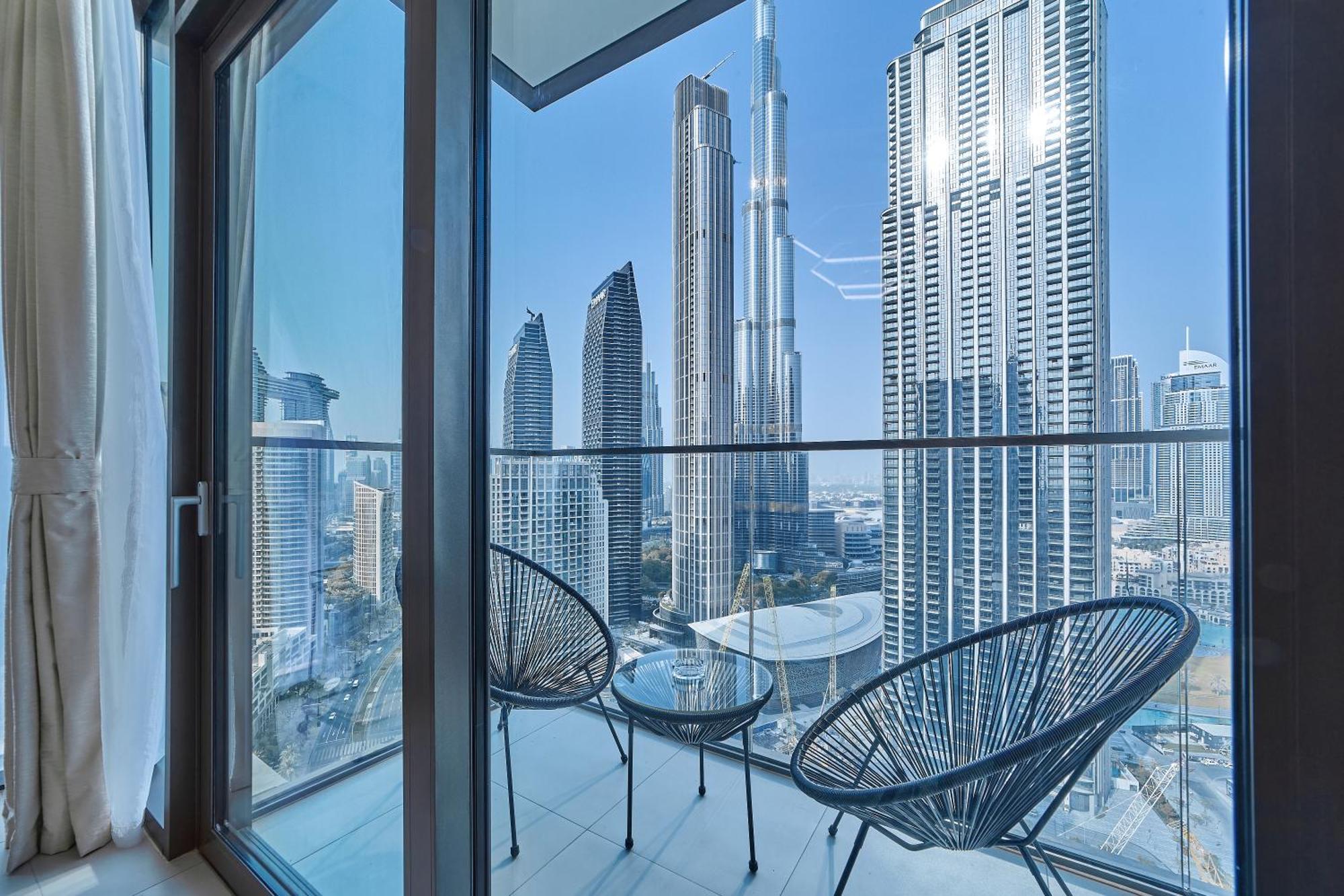 Apartamento 2br With Stunning Burj Khalifa & Fountain View Dubái