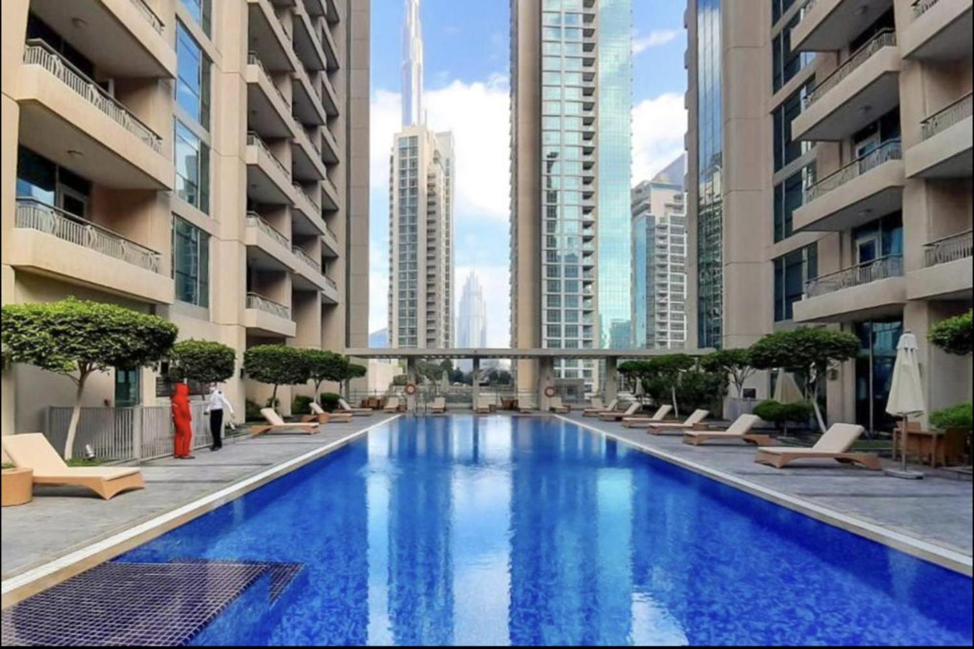 Appartement Boulevard 2 Br- Burj Khalifa-dubai Mall- Pool-gym *