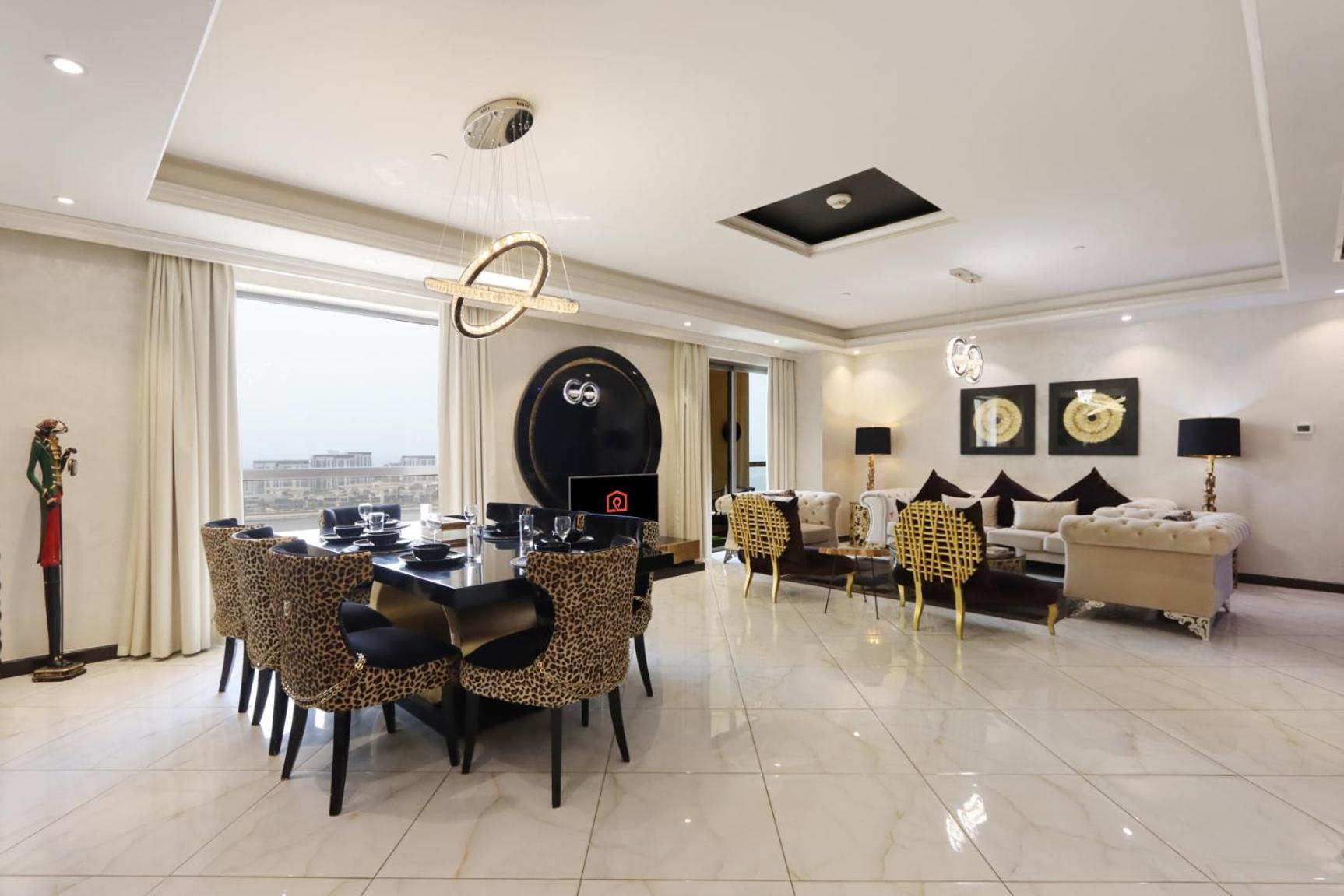 Upgraded With Full Sea View Rimal 5 - Entire 4 Bedroom - Access Apartamento Dubai