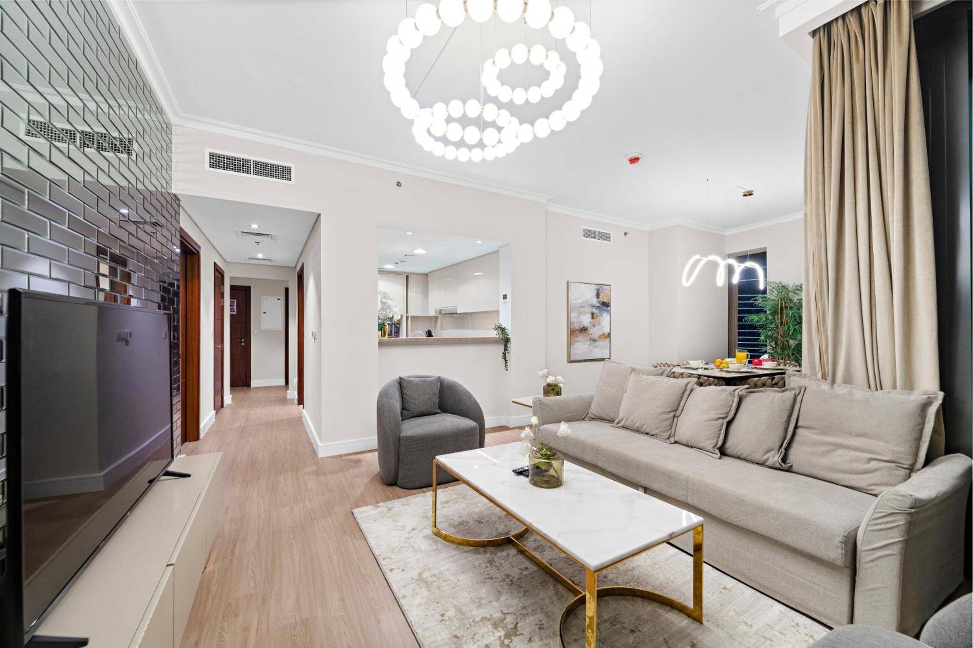 First Class 3br With Full Burj Khalifa And Fountain View Dubái
