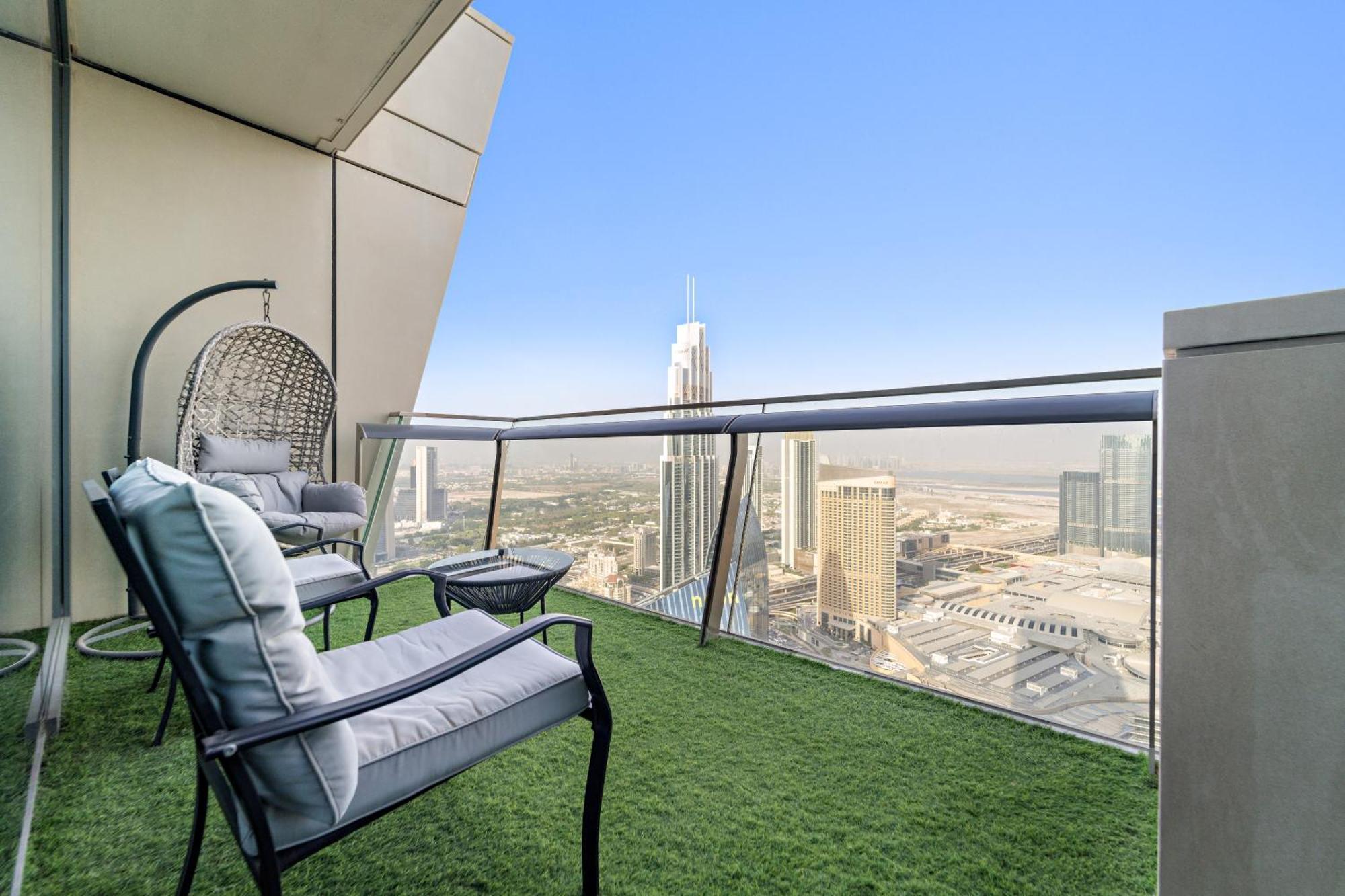 First Class 3br With Full Burj Khalifa And Fountain View Apartamento