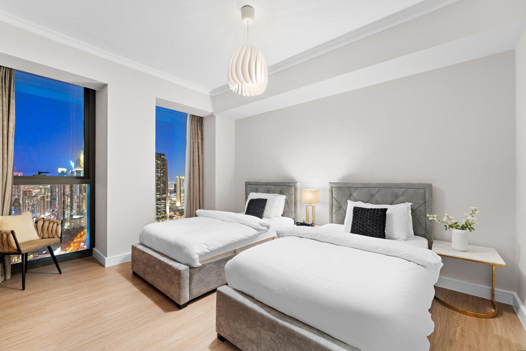 First Class 3br With Full Burj Khalifa And Fountain View Appartement