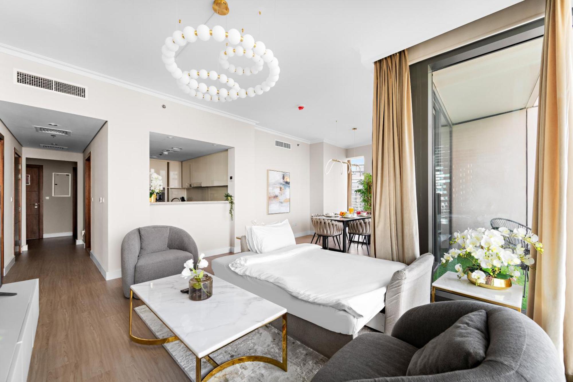 Apartamento First Class 3br With Full Burj Khalifa And Fountain View