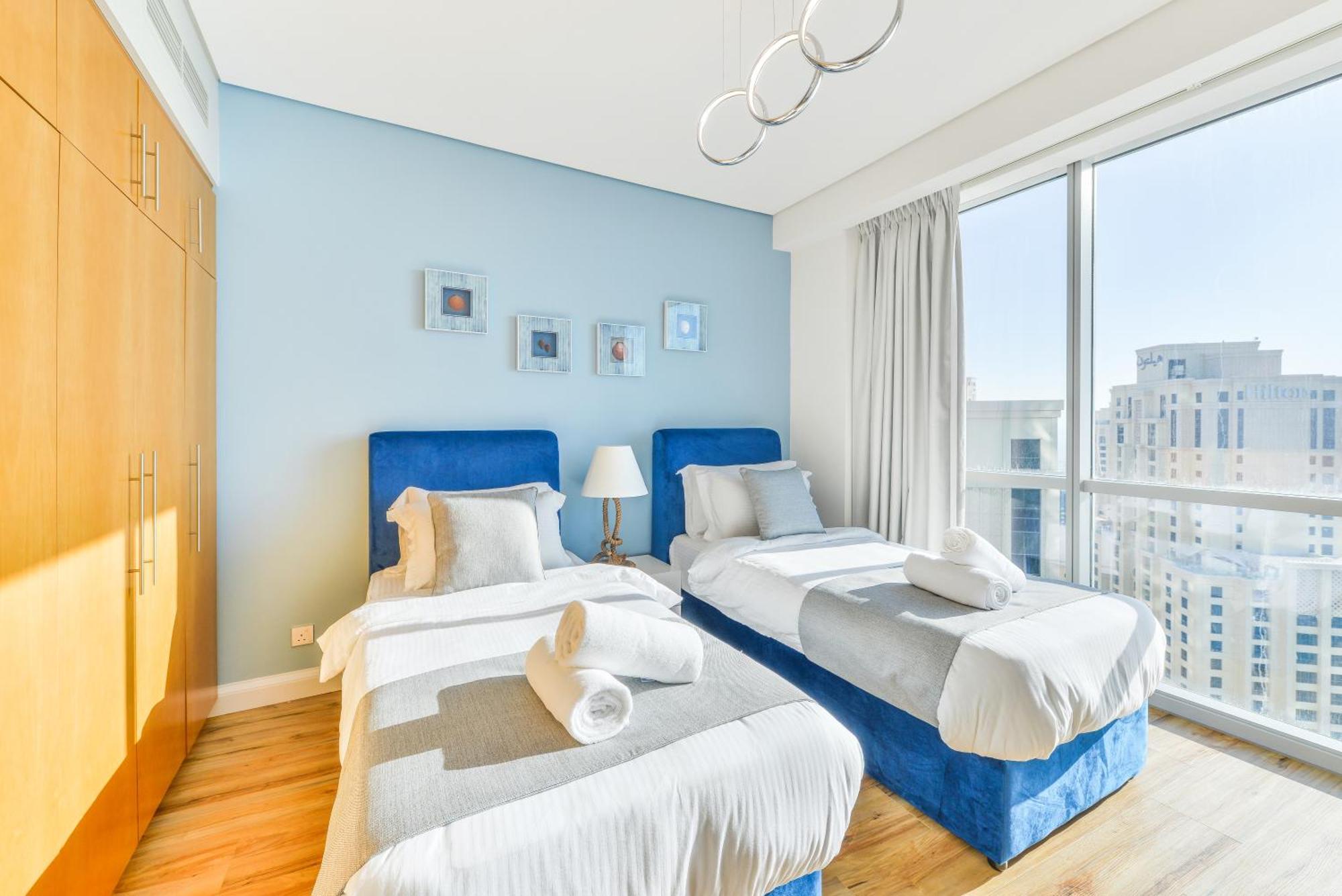 Jbr - Al Fattan Sea View 48th Floor - 5 Star Access! * Dubái