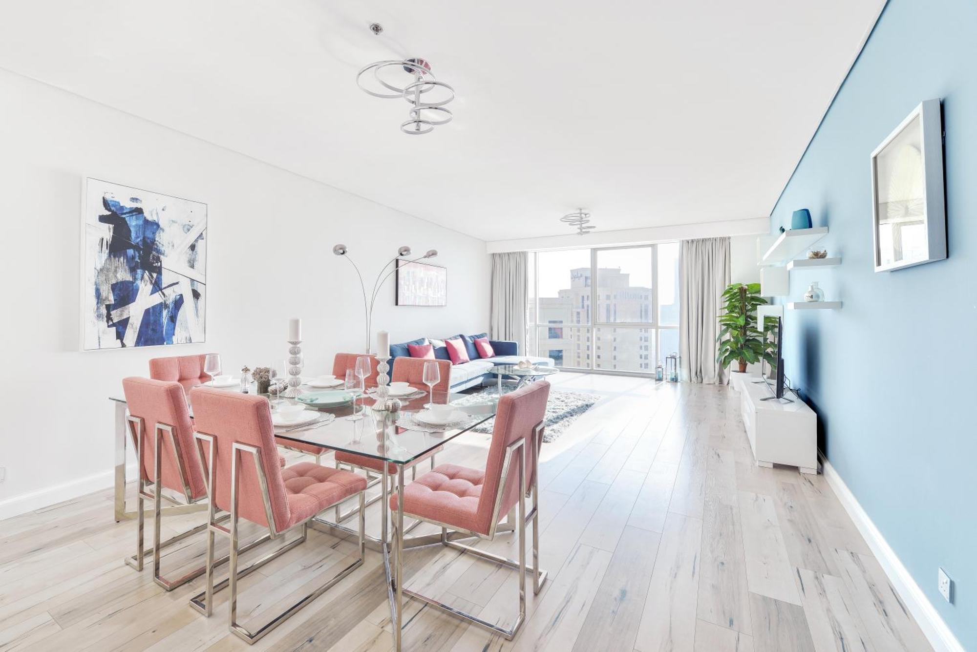Jbr - Al Fattan Sea View 48th Floor - 5 Star Access! Apartamento