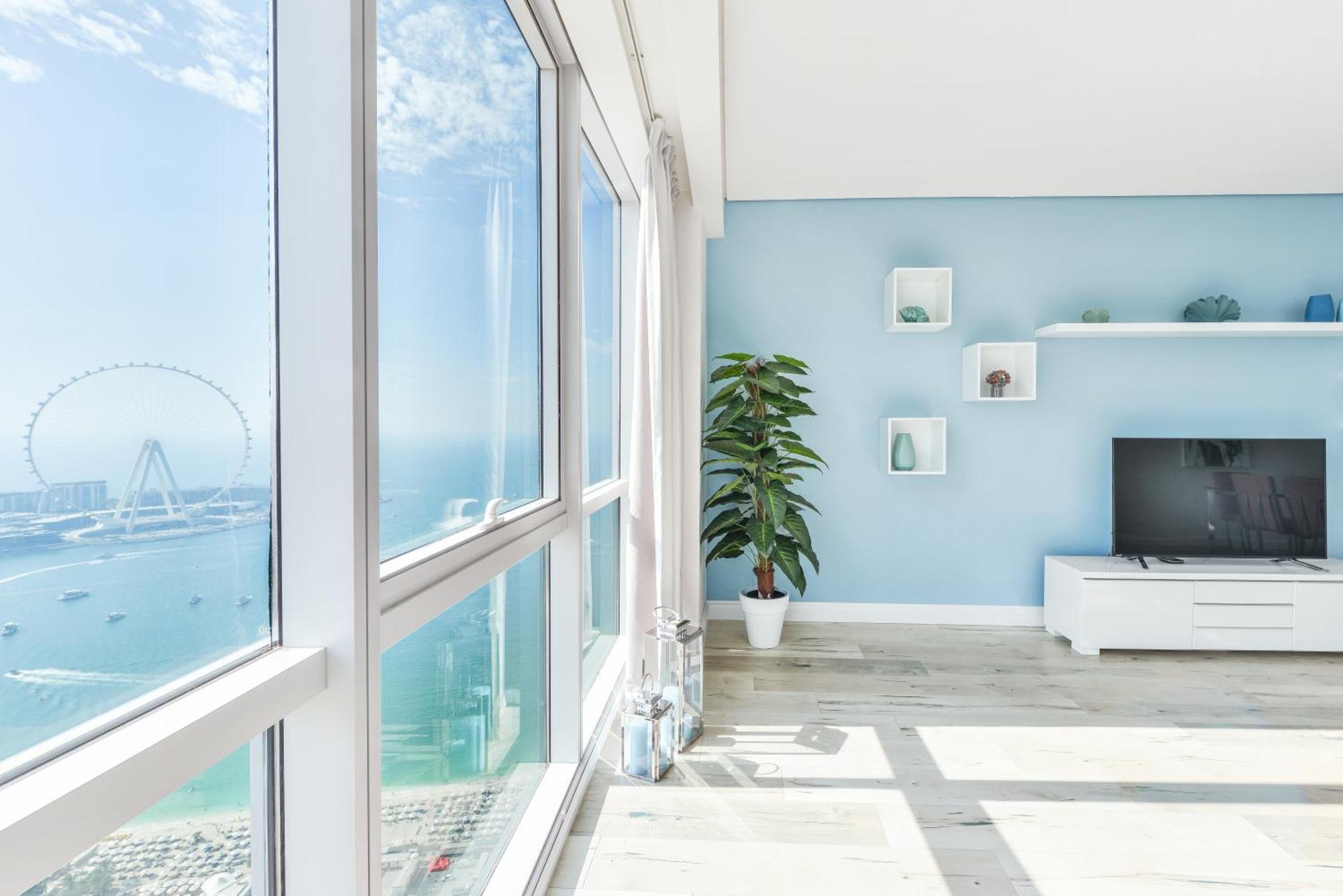 Apartamento Jbr - Al Fattan Sea View 48th Floor - 5 Star Access! Dubái