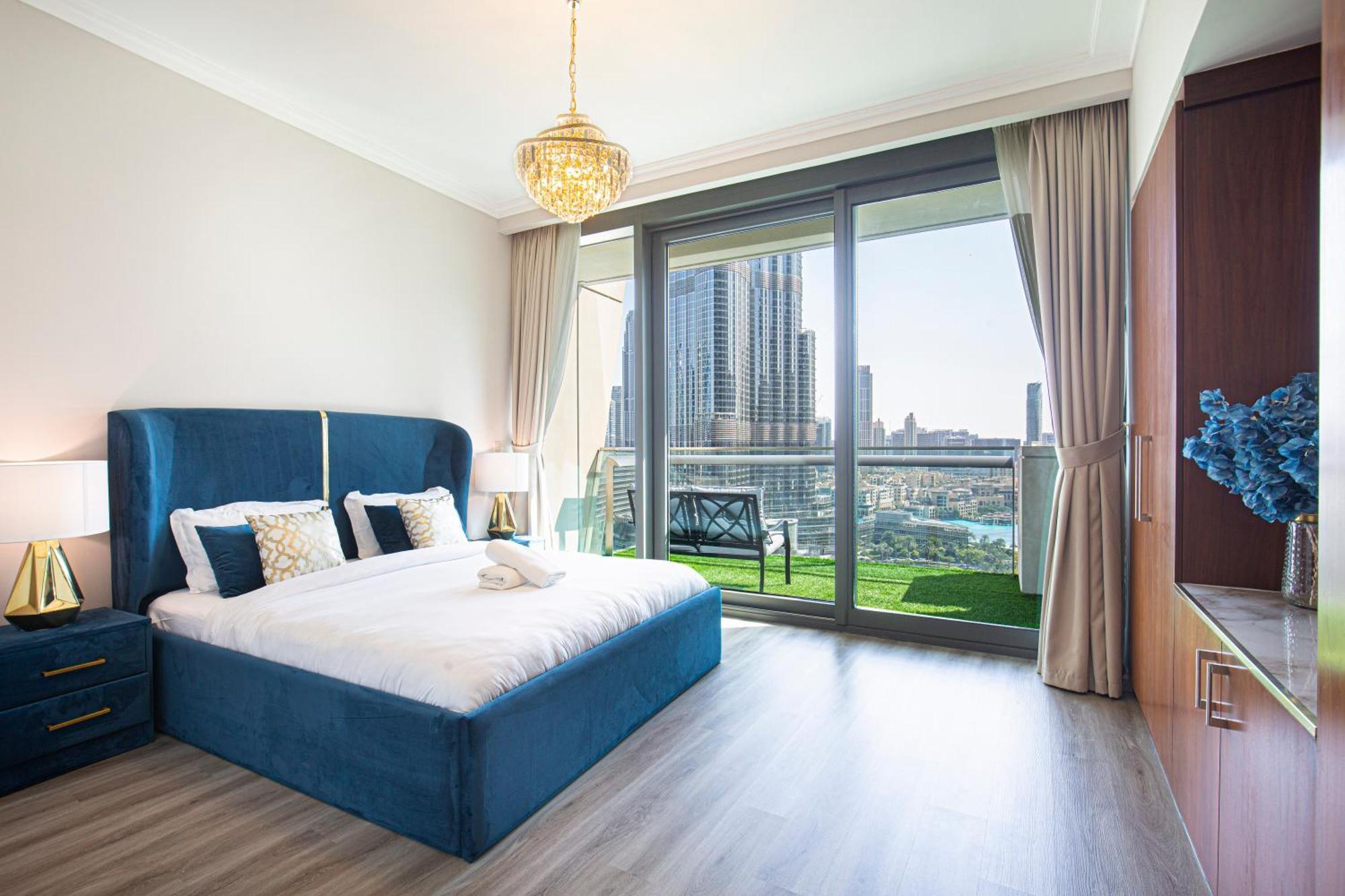 Magnificent 3 Bedroom Luxury With Burj Khalifa View Apartamento Dubai
