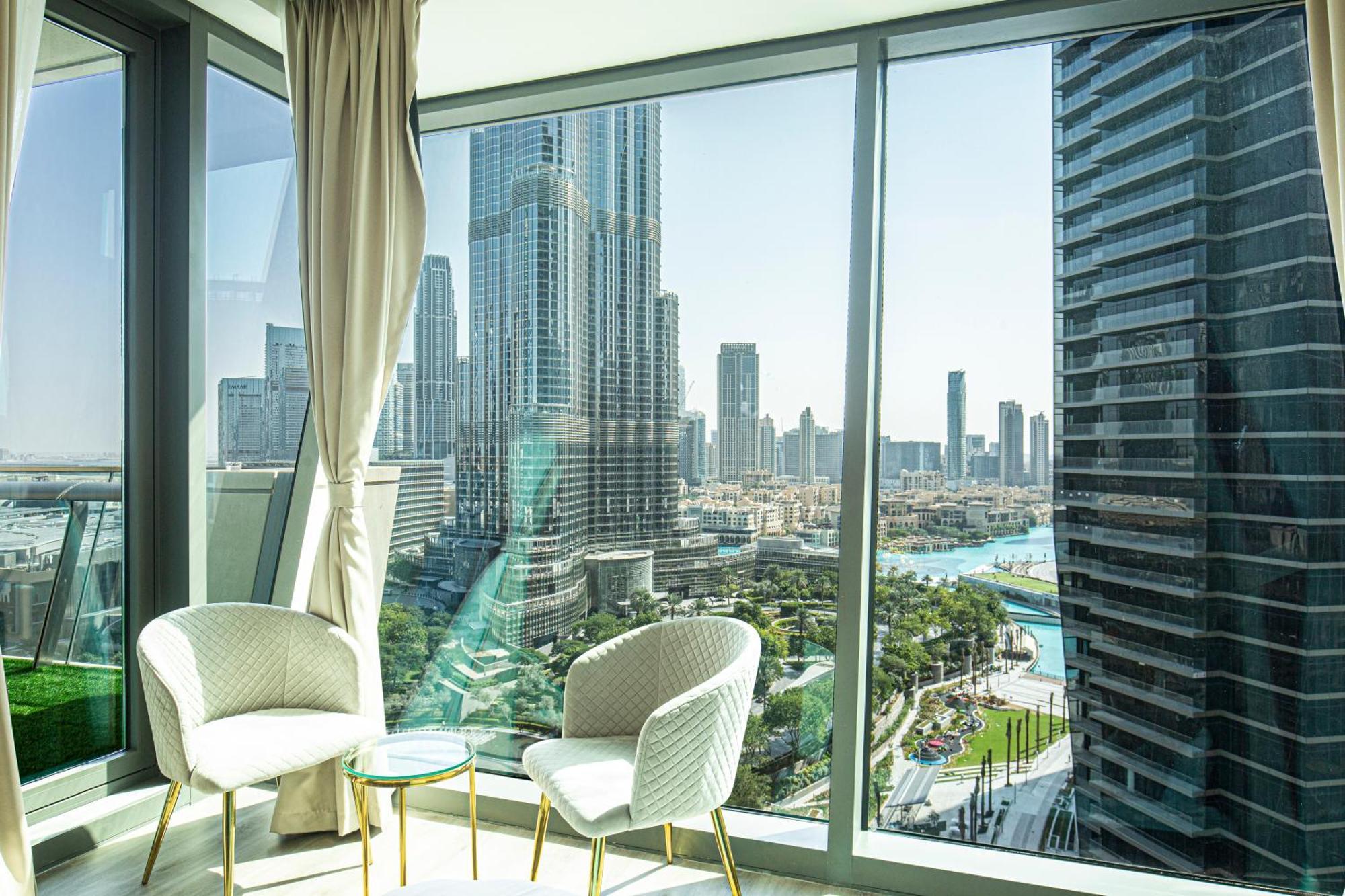 Apartamento Magnificent 3 Bedroom Luxury With Burj Khalifa View Dubai