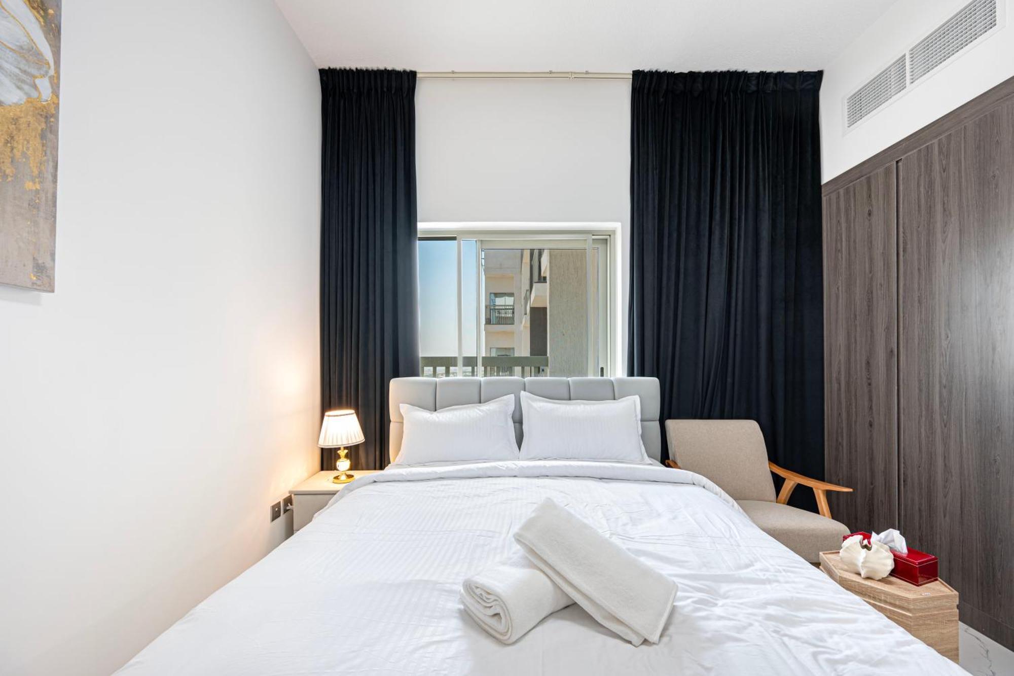 Appartement Modern Oasis In Vibrant Dubailand *