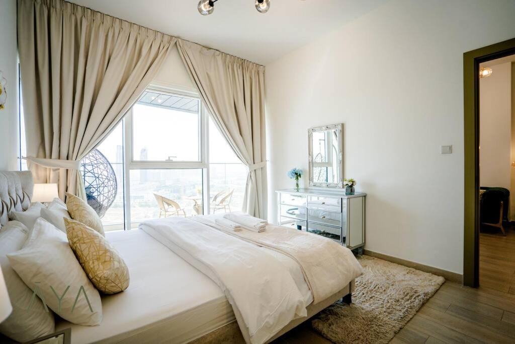 Elegant 1br Retreat With Rooftop Pool In Jvc By Aya Boutique Appartement