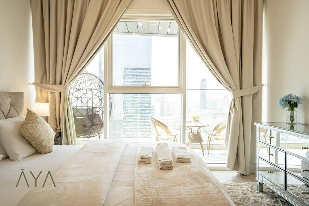 Elegant 1br Retreat With Rooftop Pool In Jvc By Aya Boutique Appartement Dubai