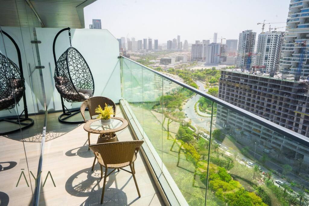 Elegant 1br Retreat With Rooftop Pool In Jvc By Aya Boutique Appartement *