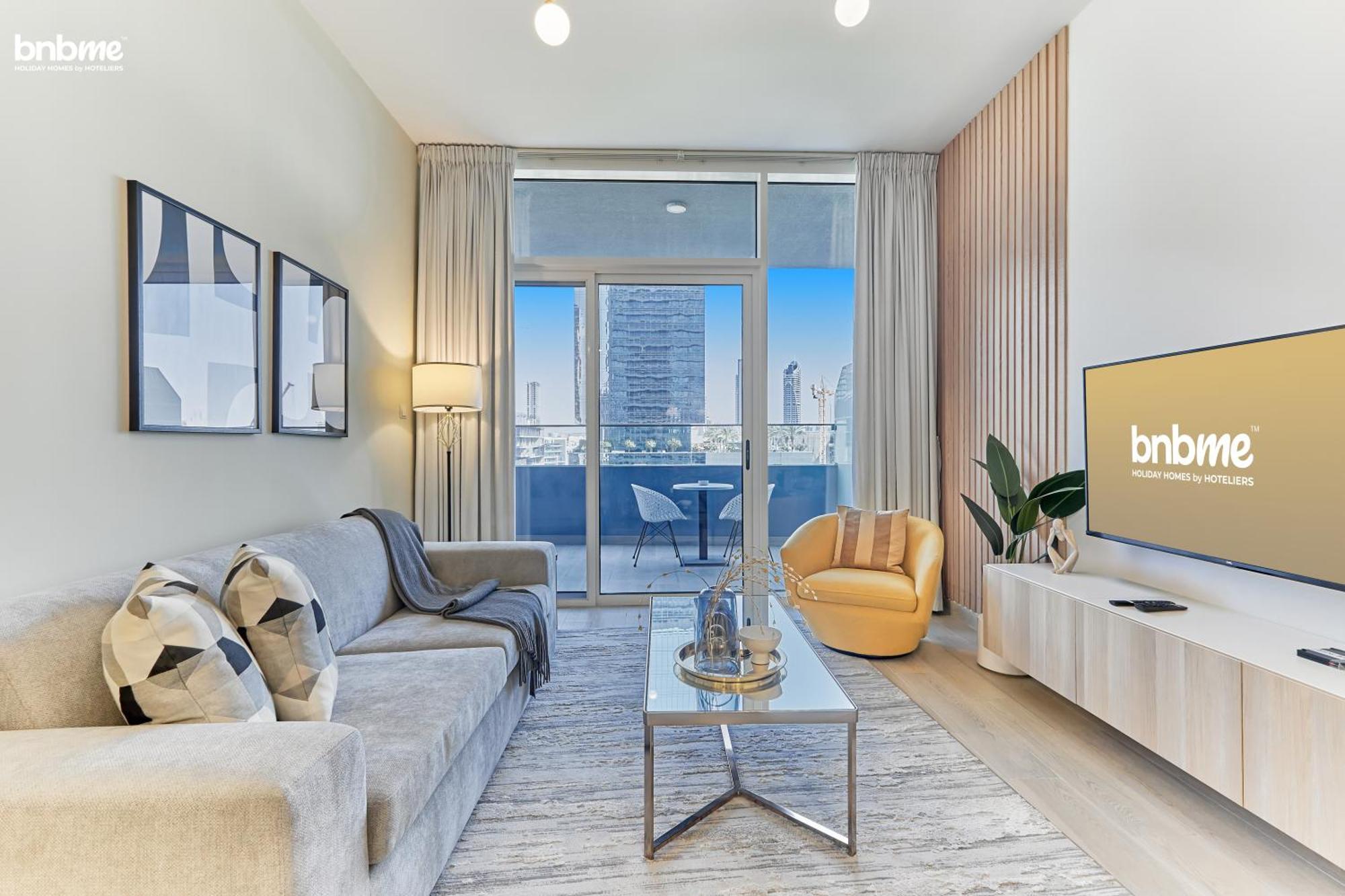 Apartment Bnbme - Bloom Heights Jvc Dubai