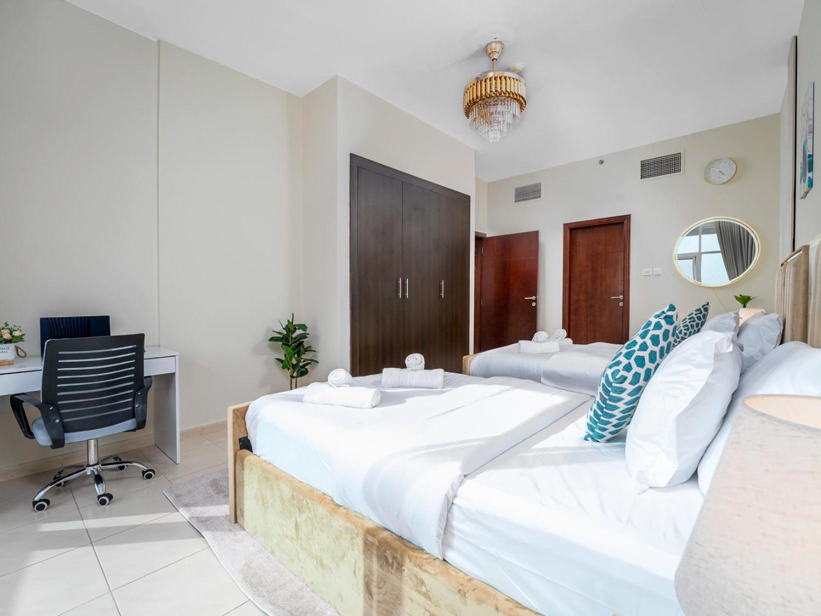 Stunning 1br With Golf View In Sports Apartment Dubai
