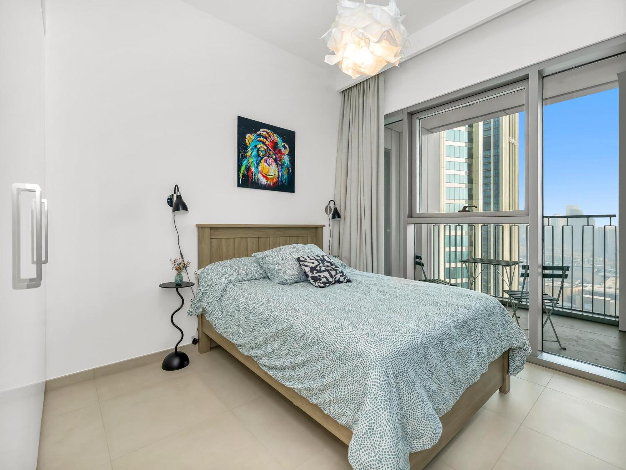 Luxury 2br, Burj And Fountain View, 2 Min Walk To Mall Apartamento Dubái