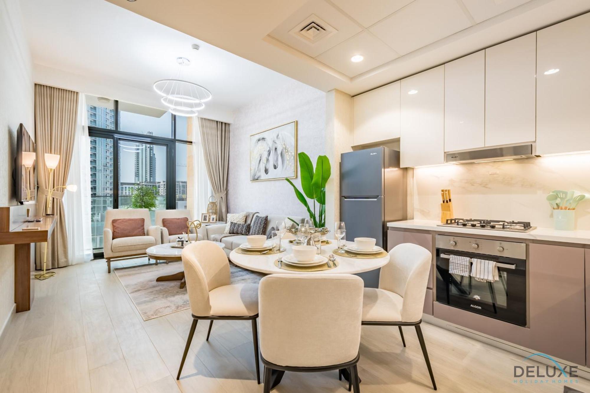Apartamento Inviting 2br In Azizi Riviera 39, Al Merkadh By Deluxe Homes Dubái