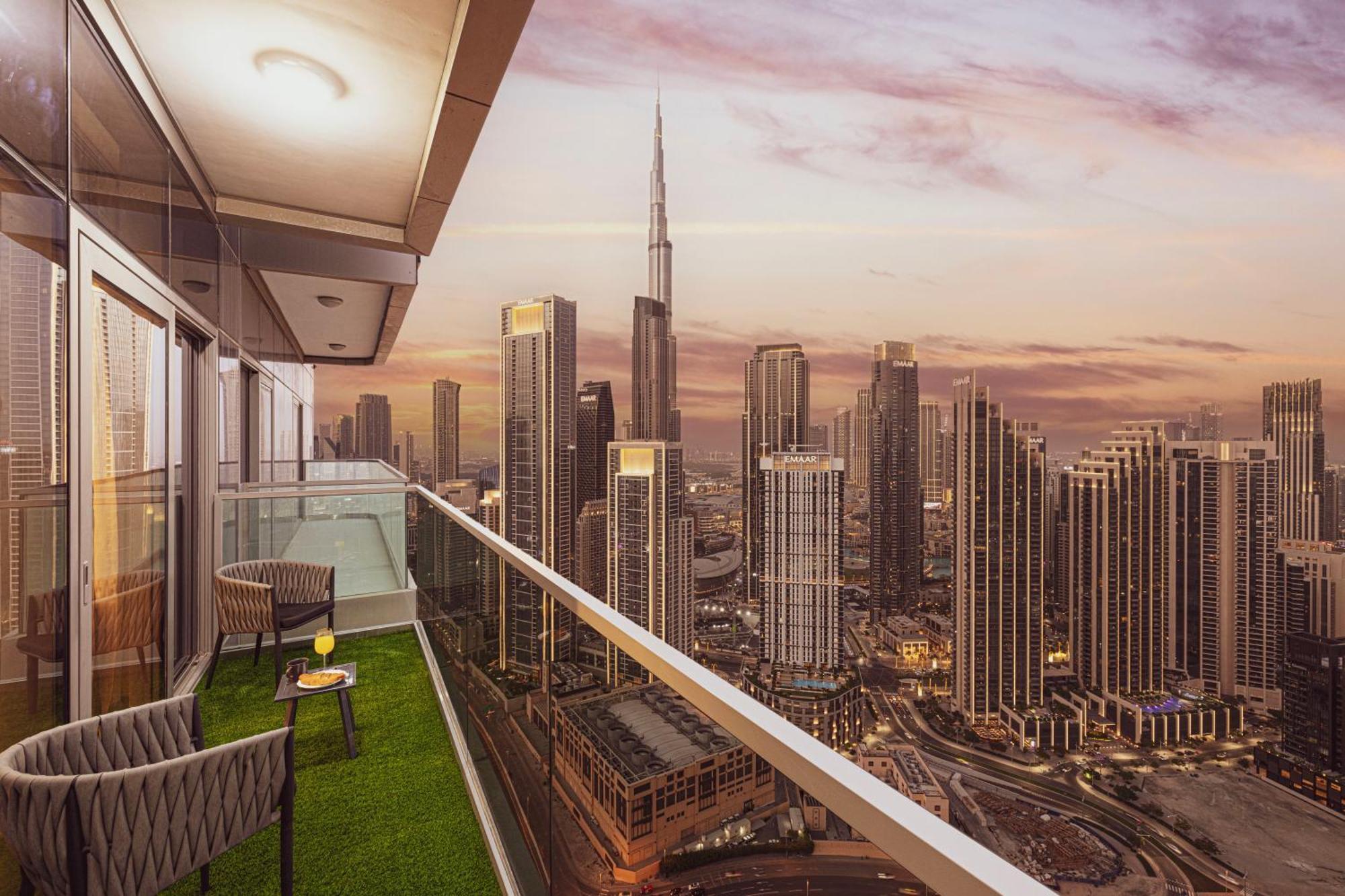 Apartamento 64th Floor Highest Downtown Infinity Pool Burj Khalifa View Dubái