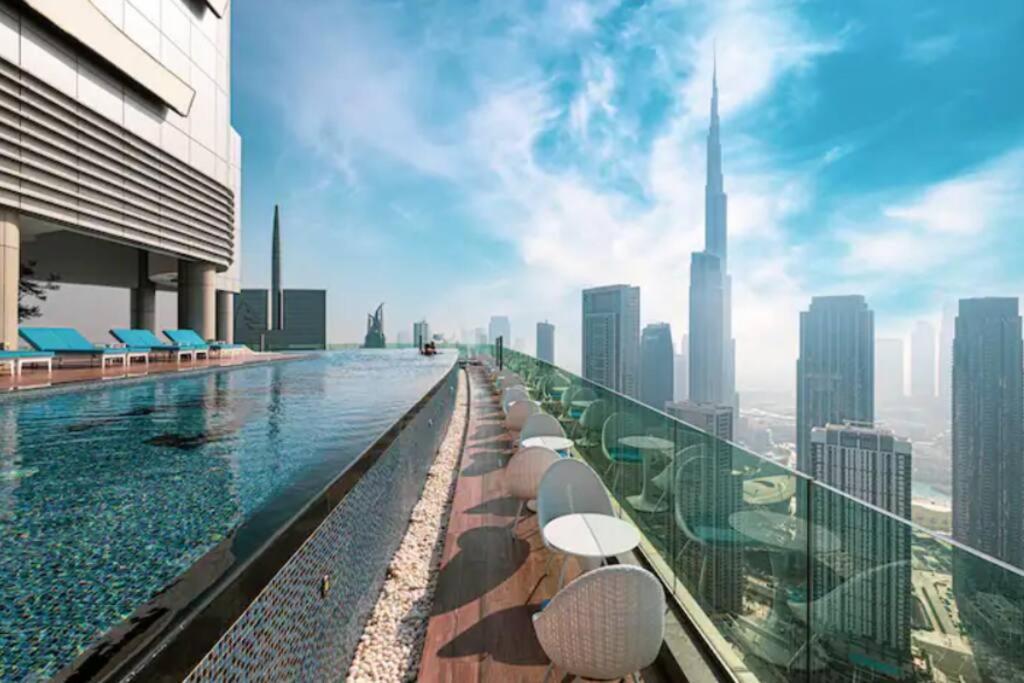 64th Floor Highest Downtown Infinity Pool Burj Khalifa View Apartamento *