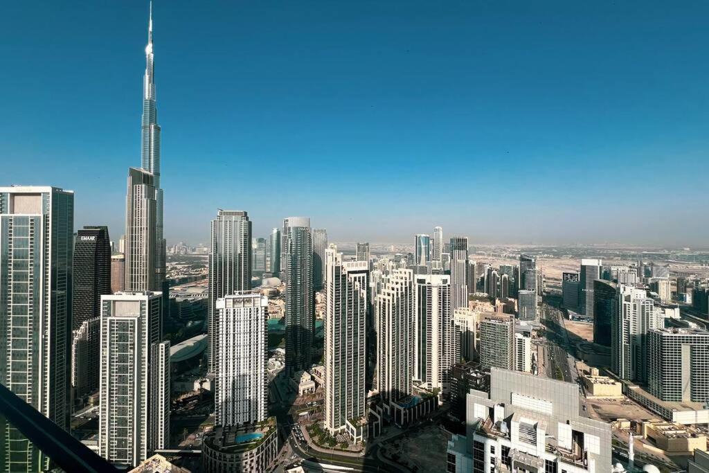 64th Floor Highest Downtown Infinity Pool Burj Khalifa View Apartamento Dubái