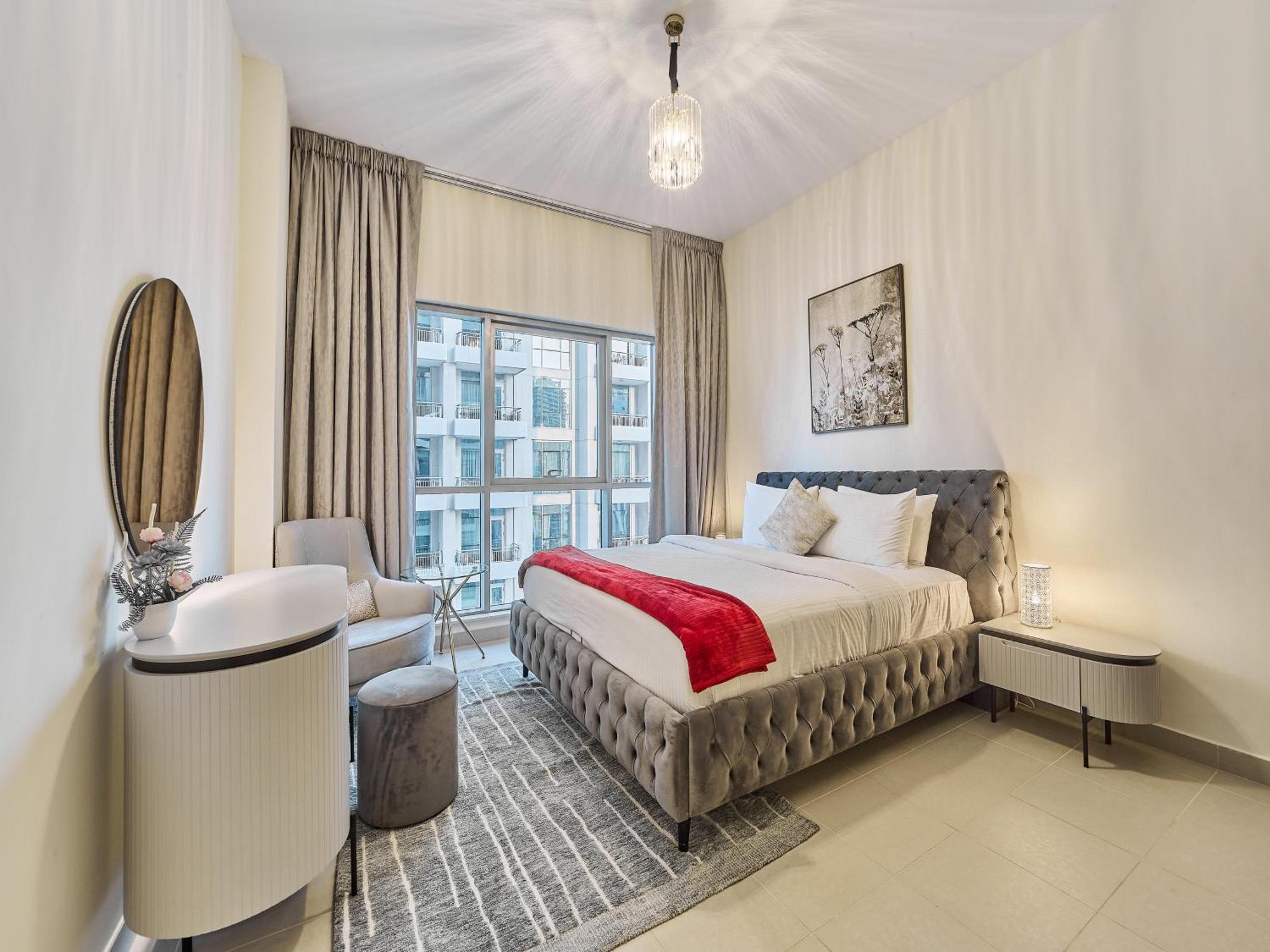 Golden Homes Boulverd 1bhk Blue Heaven Near Mall & Burj Khalifa Downtown * Dubái