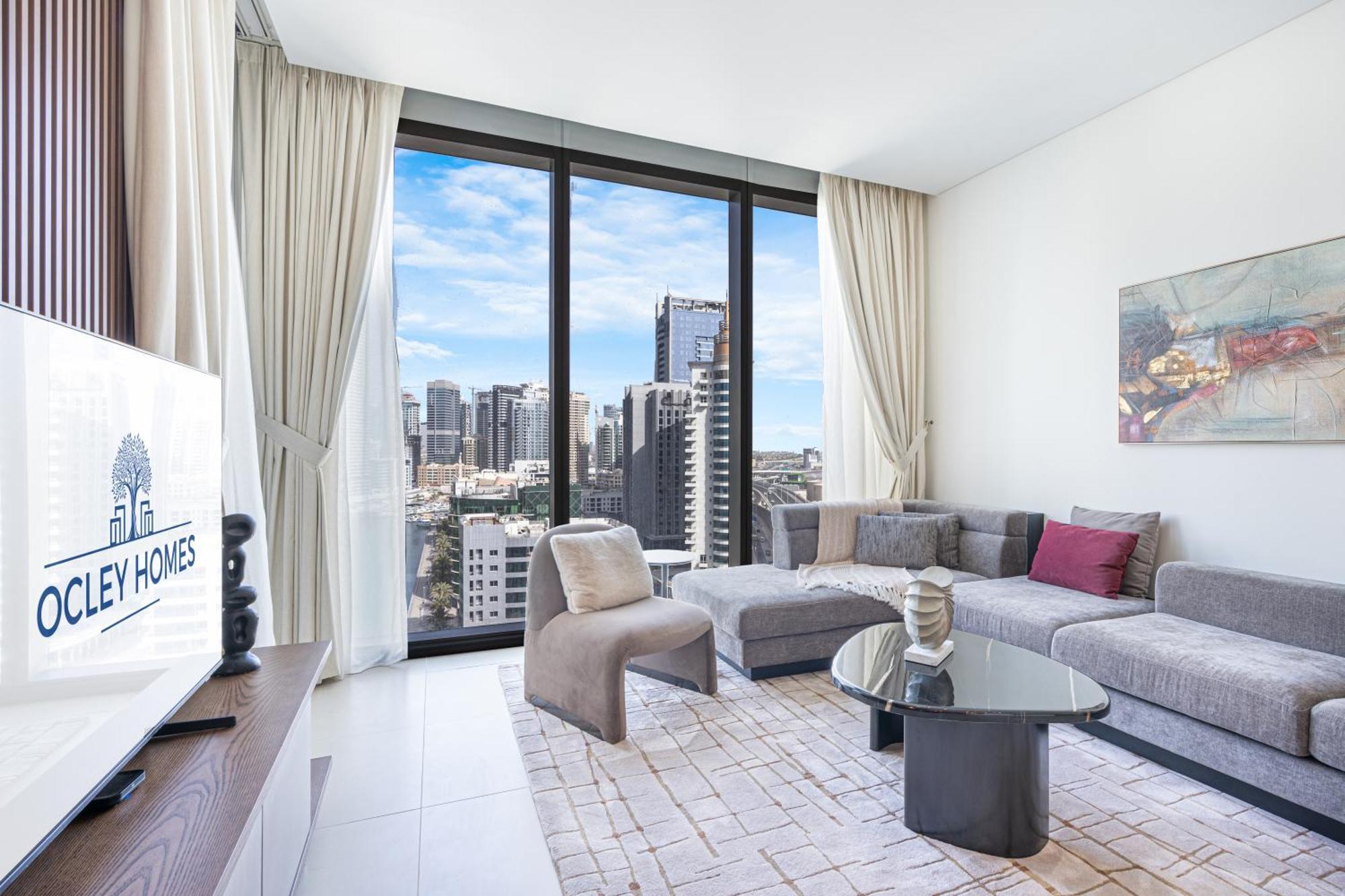 Appartement Luxurious 2br With Stunning Marina Skyline View *