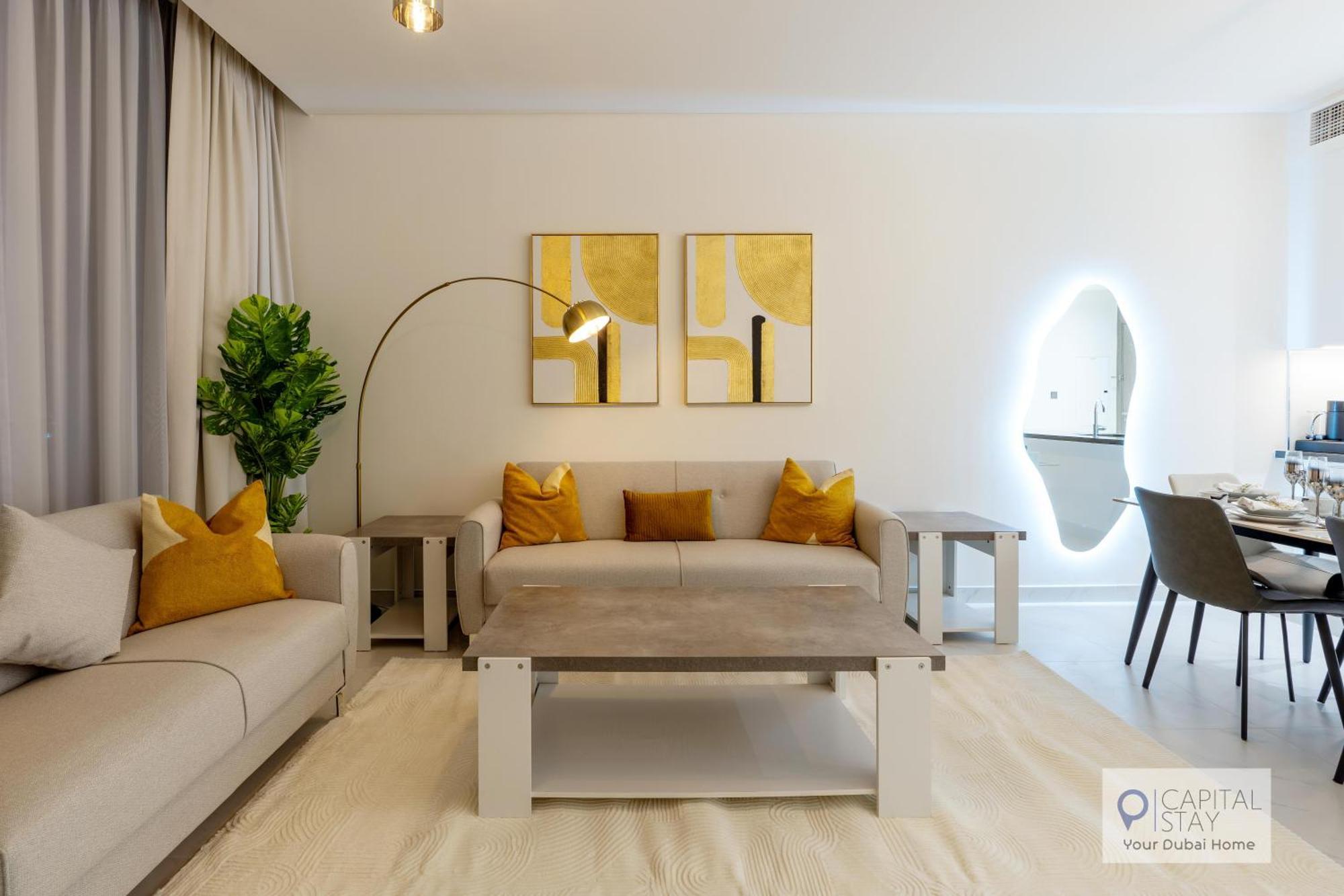 Apartamento 2 Bed In District One - Lagoon Views Dubái