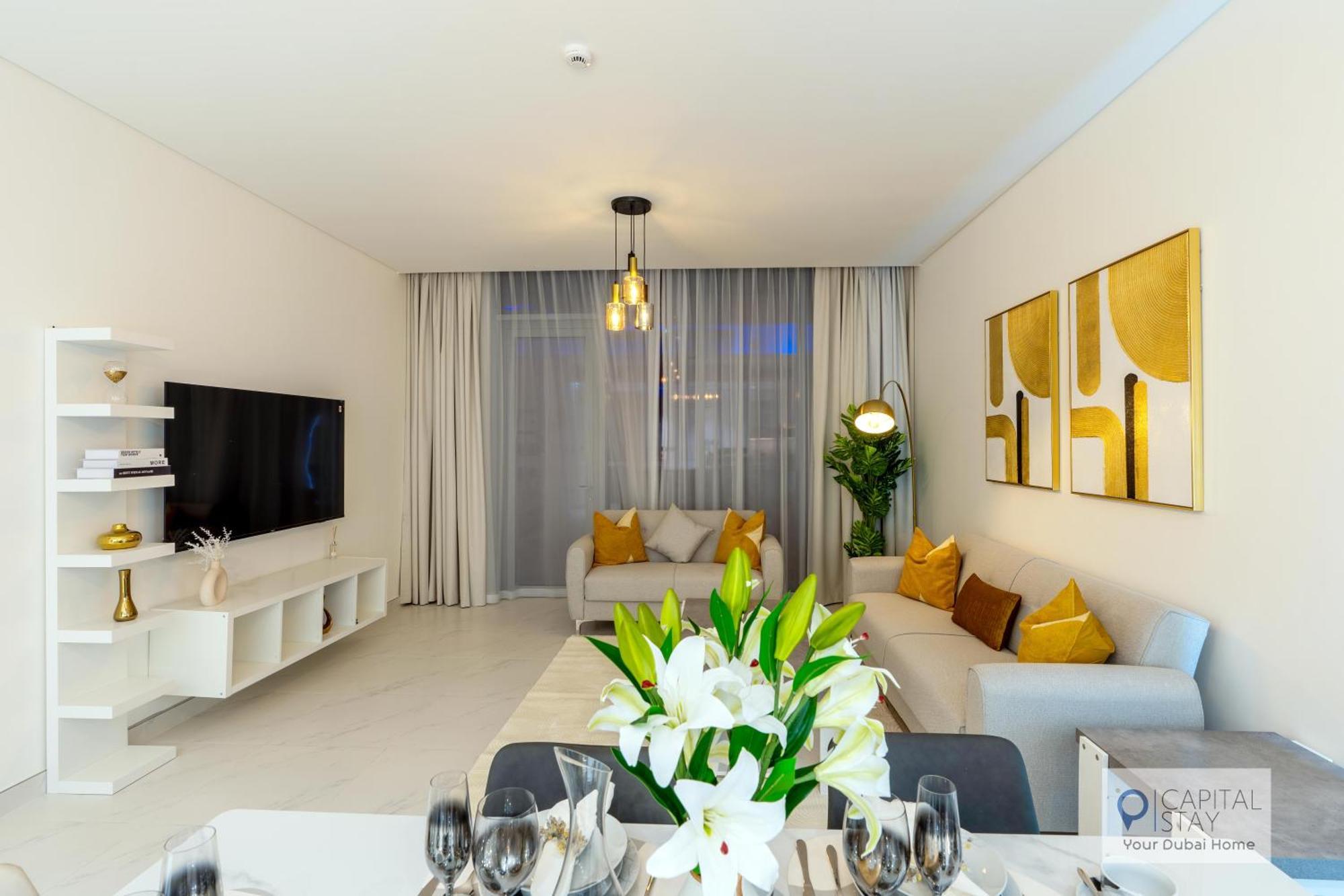 Apartamento 2 Bed In District One - Lagoon Views Dubái