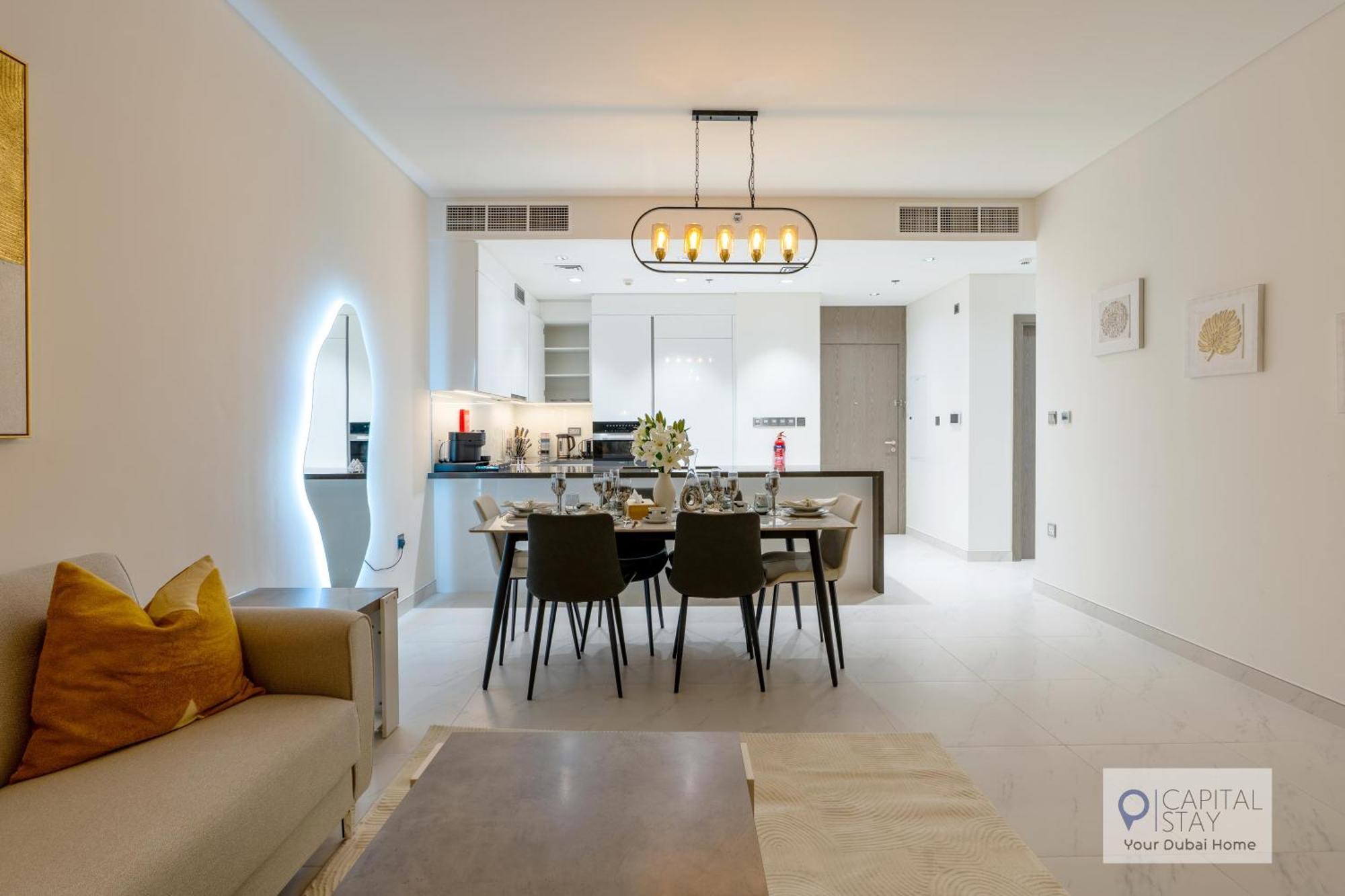 2 Bed In District One - Lagoon Views Dubái