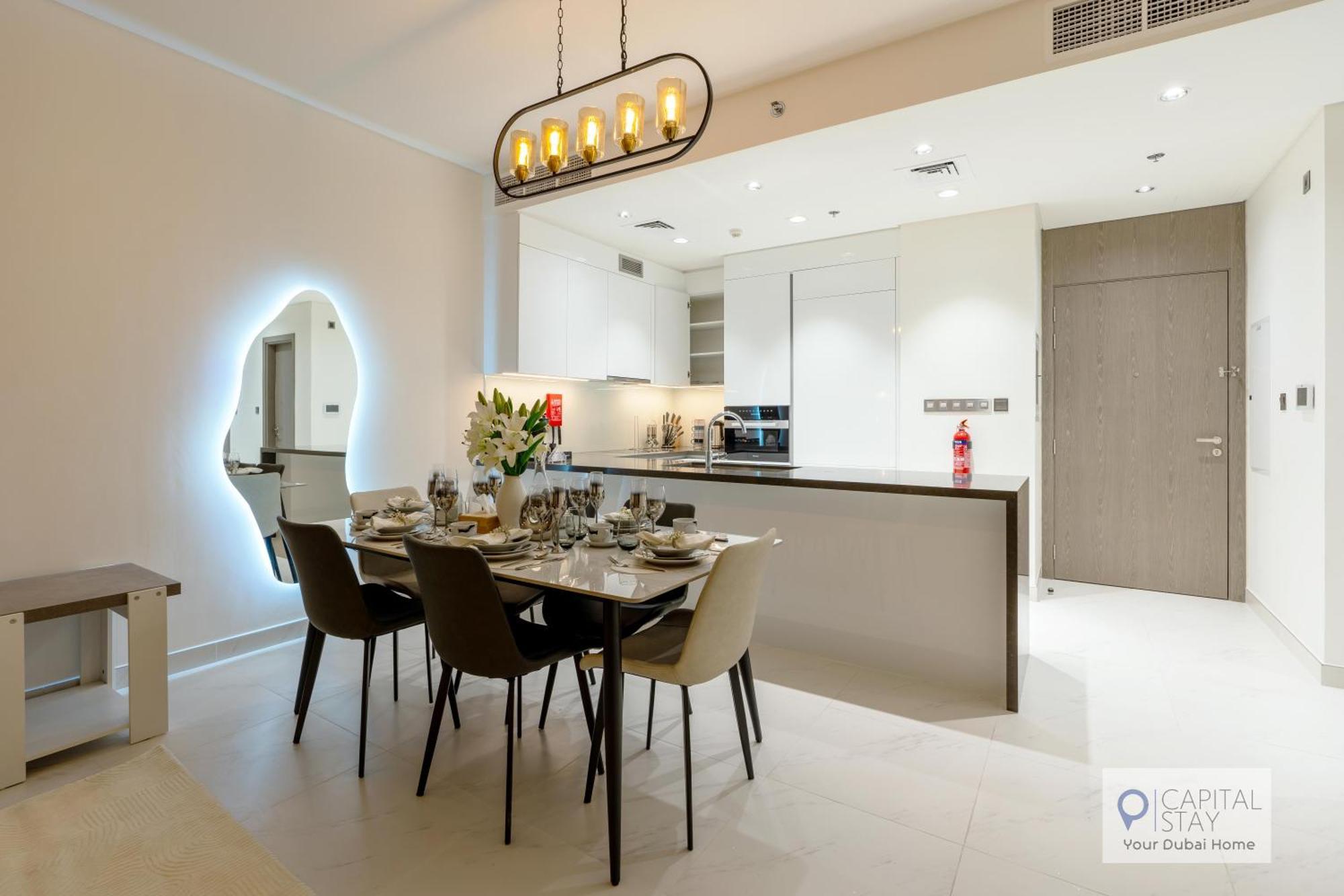 2 Bed In District One - Lagoon Views Dubái