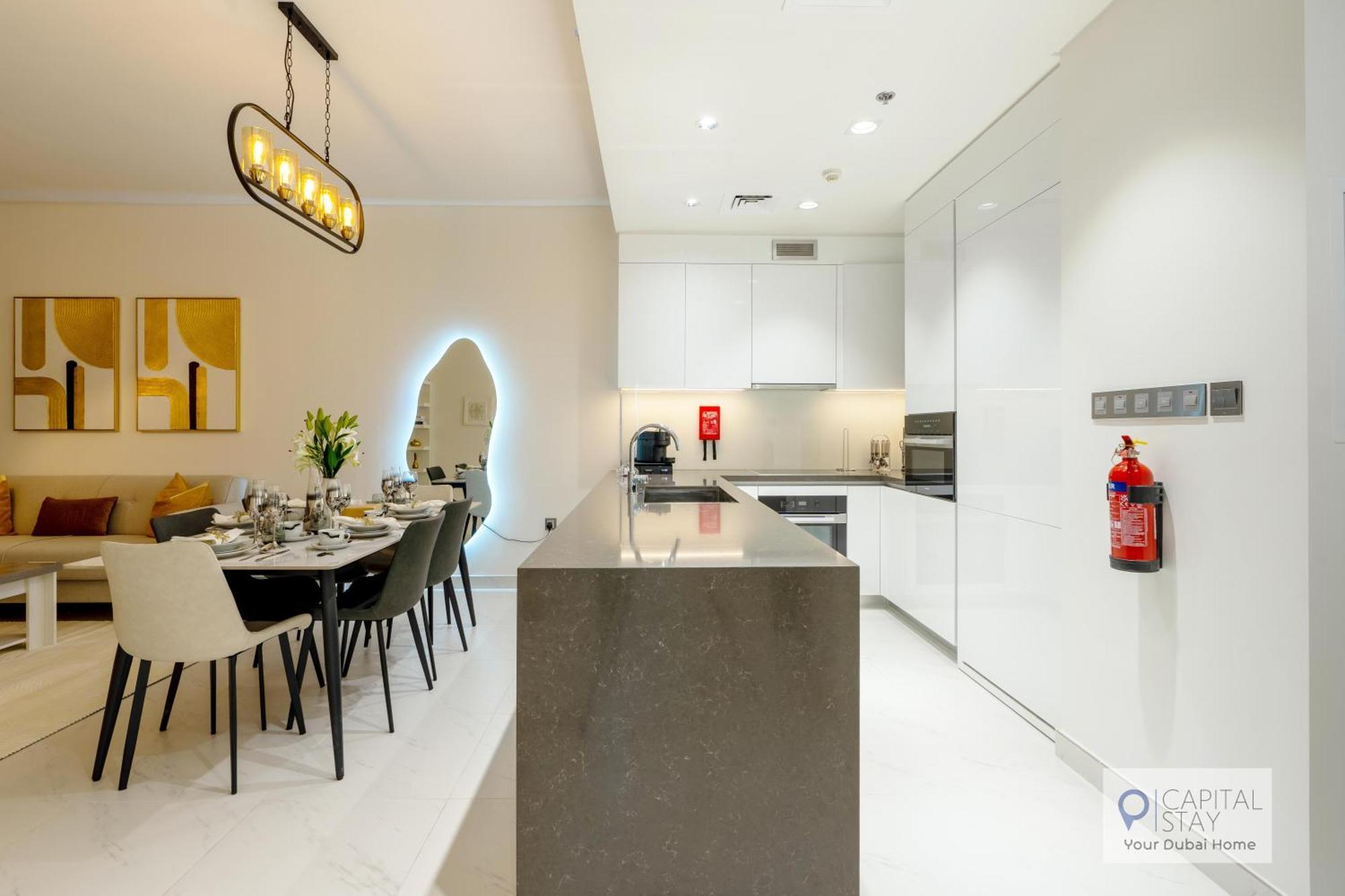 2 Bed In District One - Lagoon Views Dubái