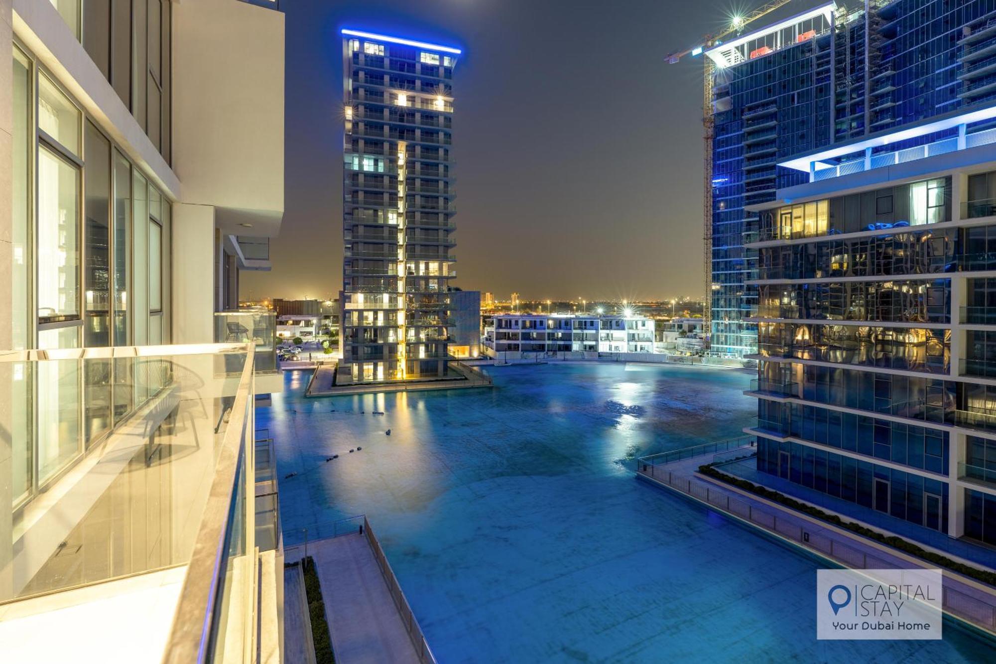 Apartamento 2 Bed In District One - Lagoon Views Dubái