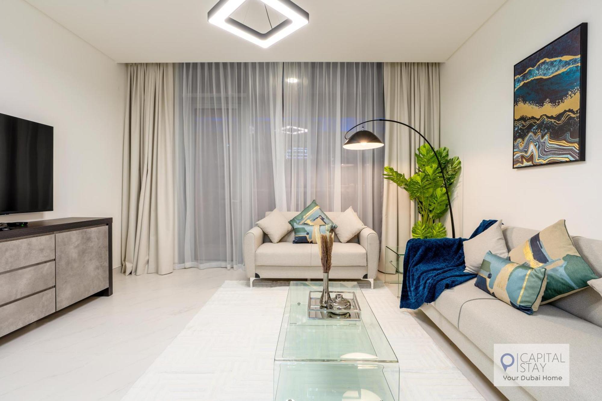 2 Bed In District One - Lagoon Views Apartamento Dubái