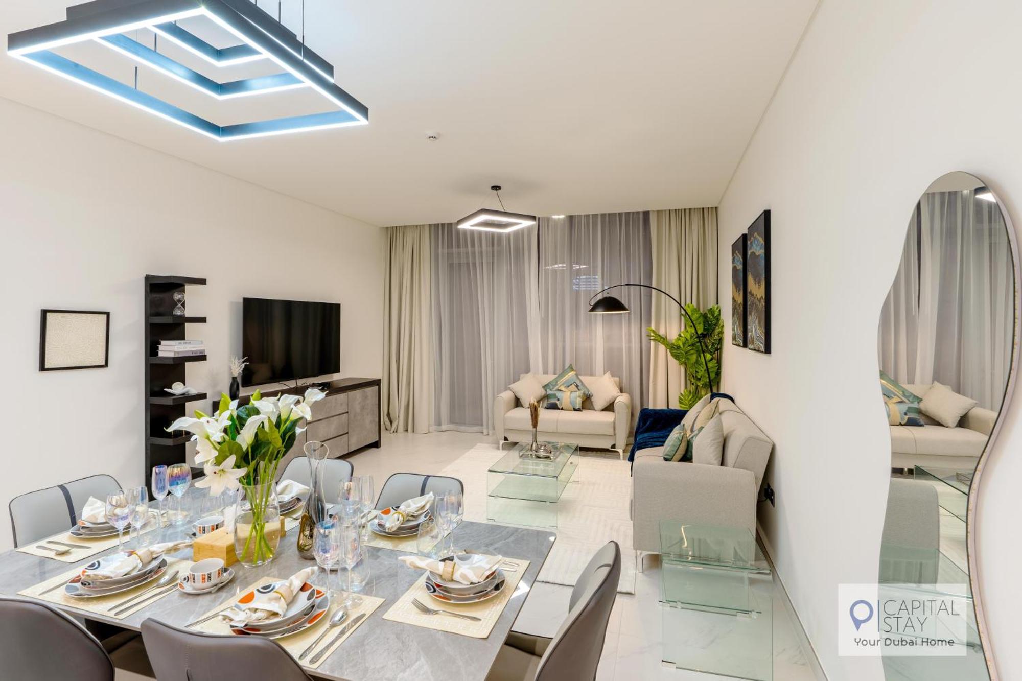 2 Bed In District One - Lagoon Views * Dubái