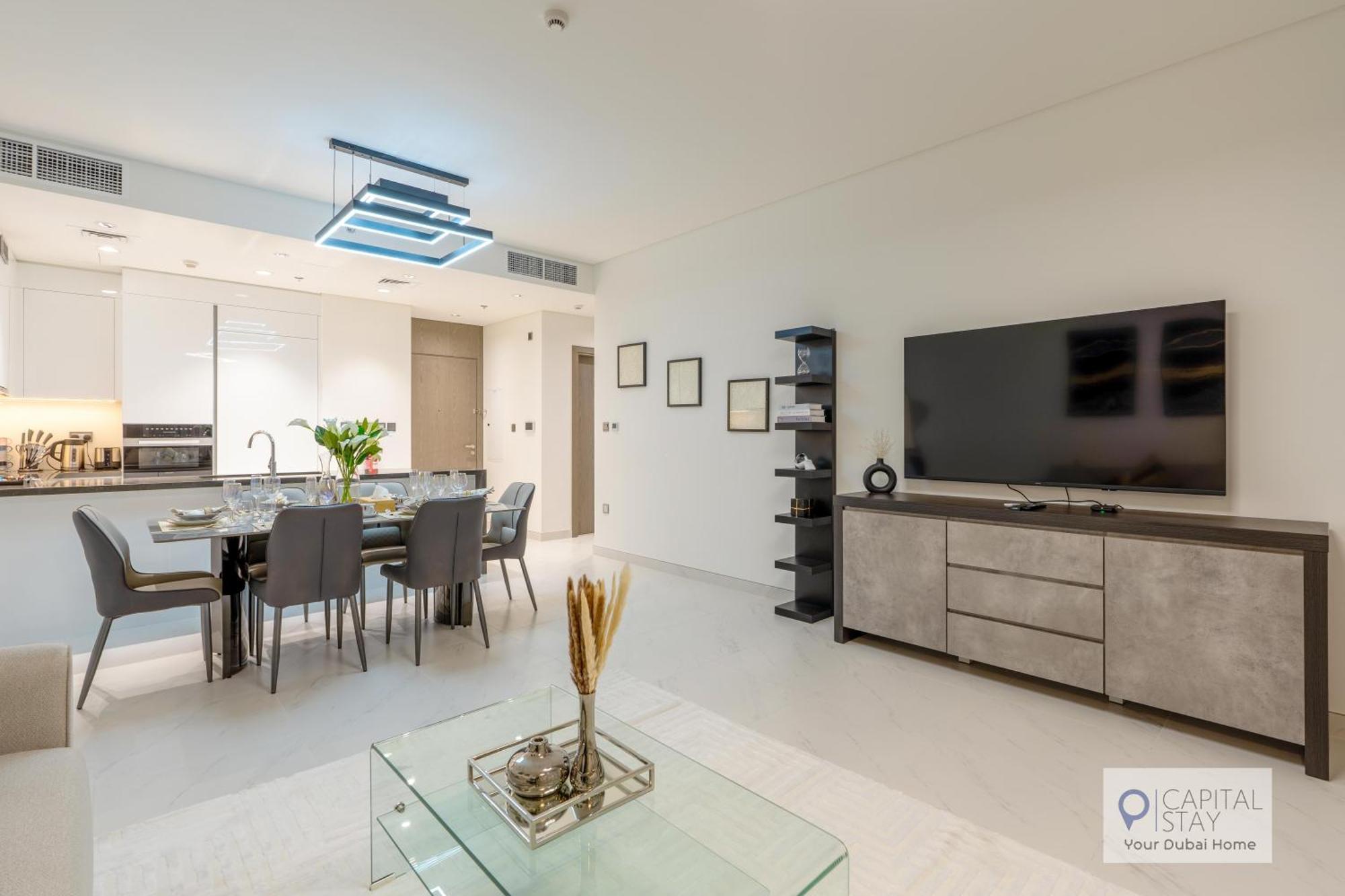 Apartamento 2 Bed In District One - Lagoon Views Dubái