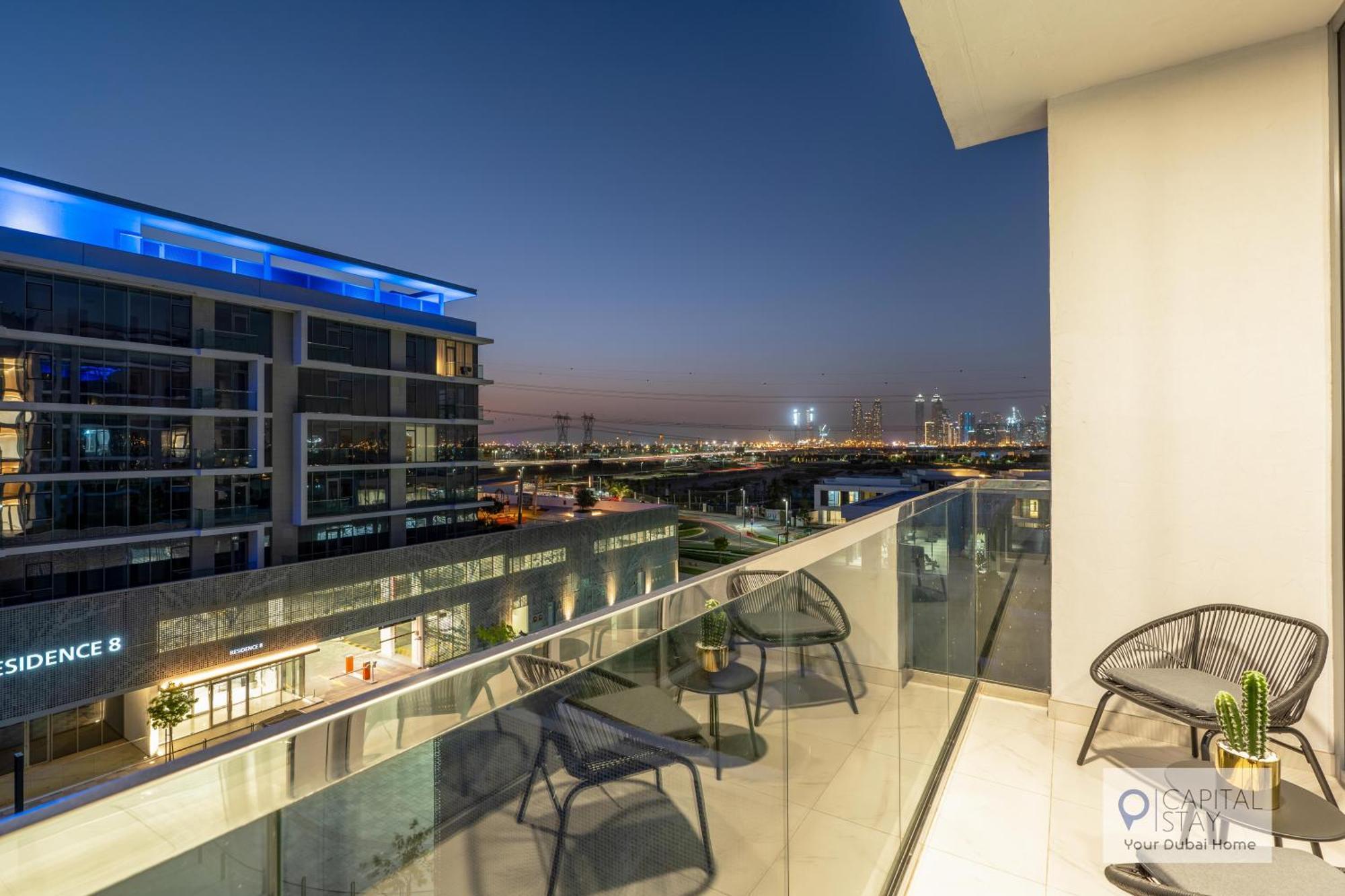 2 Bed In District One - Lagoon Views Apartamento Dubái