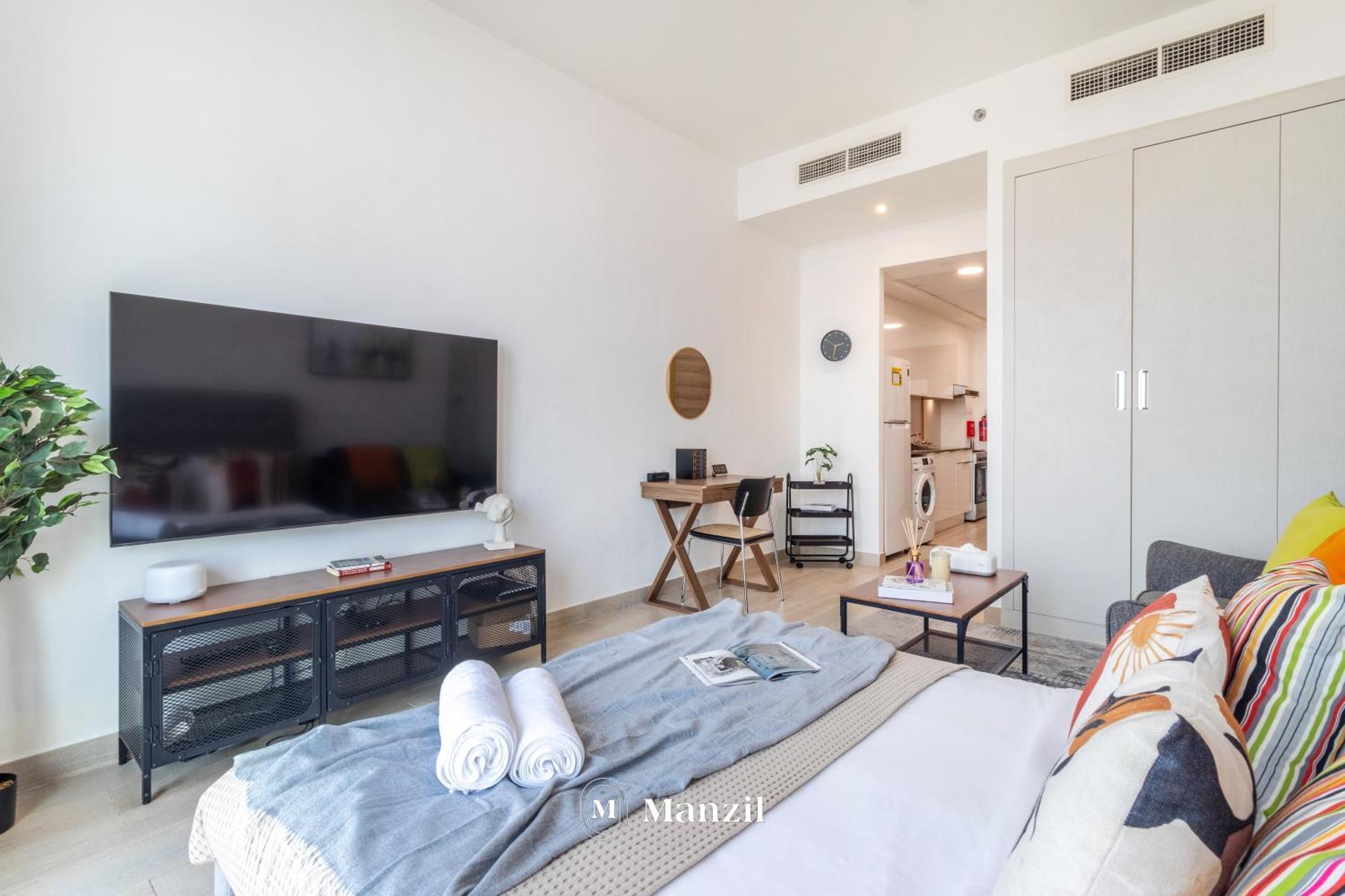 Manzil - Stylish Living In Jvc, Views And Pool Lägenhet Dubai
